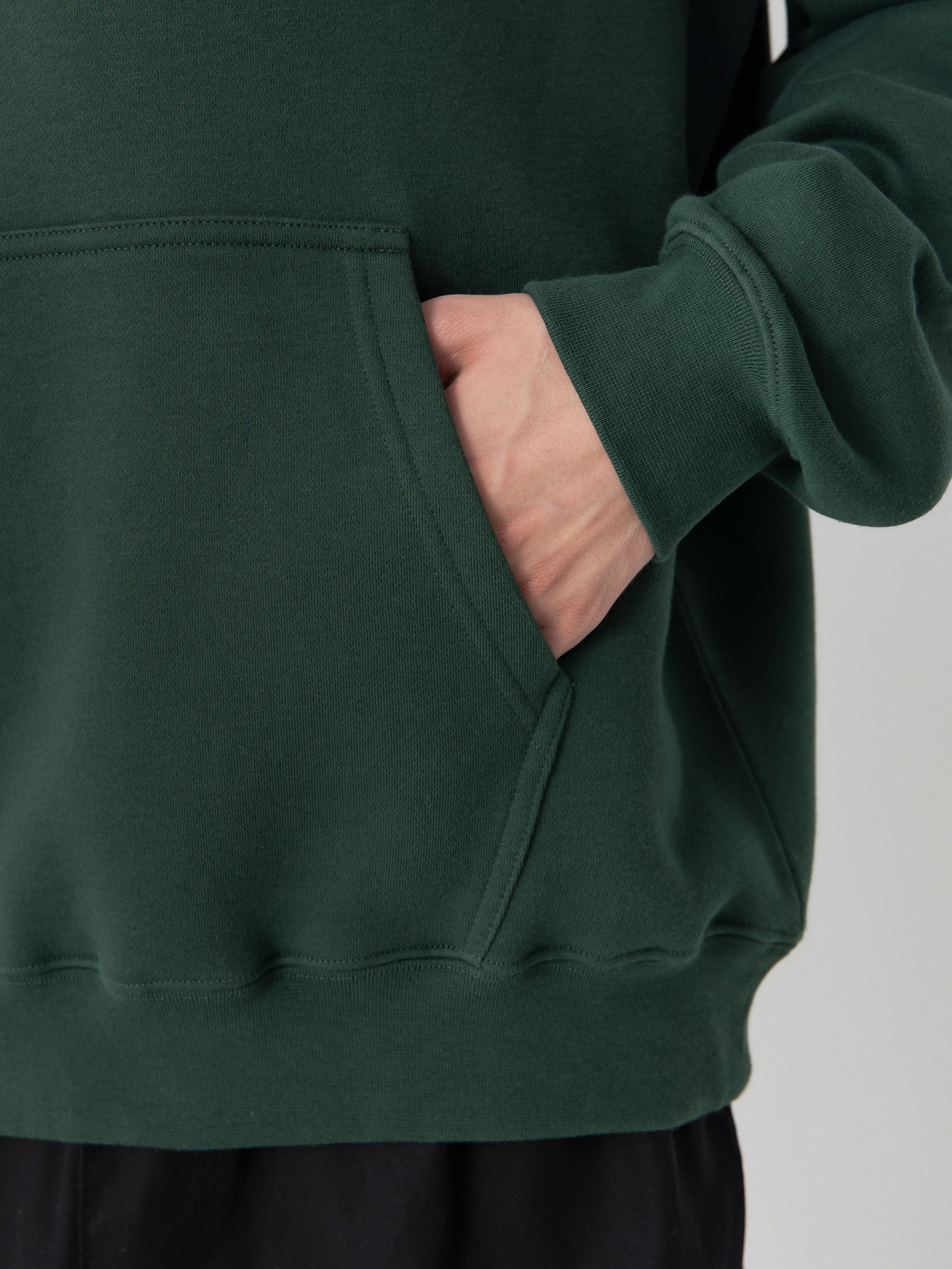 Polar Skate Default HD Kapucnis pulóver (dark green)