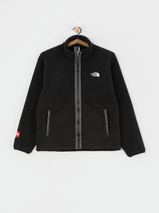 Polár pulóver The North Face Tnf Fleeski FZ (tnf black)