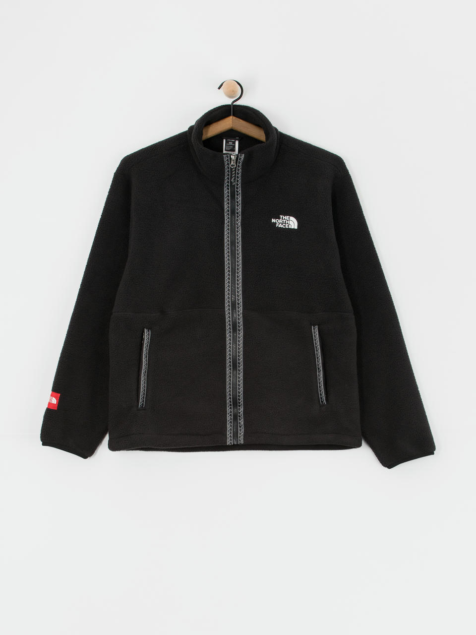 Férfi Polár pulóver The North Face Tnf Fleeski FZ (tnf black)