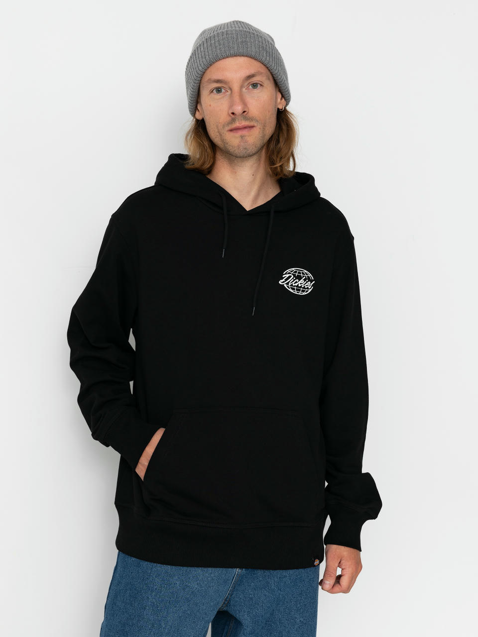 Dickies Globe HD Kapucnis pulóver (black)