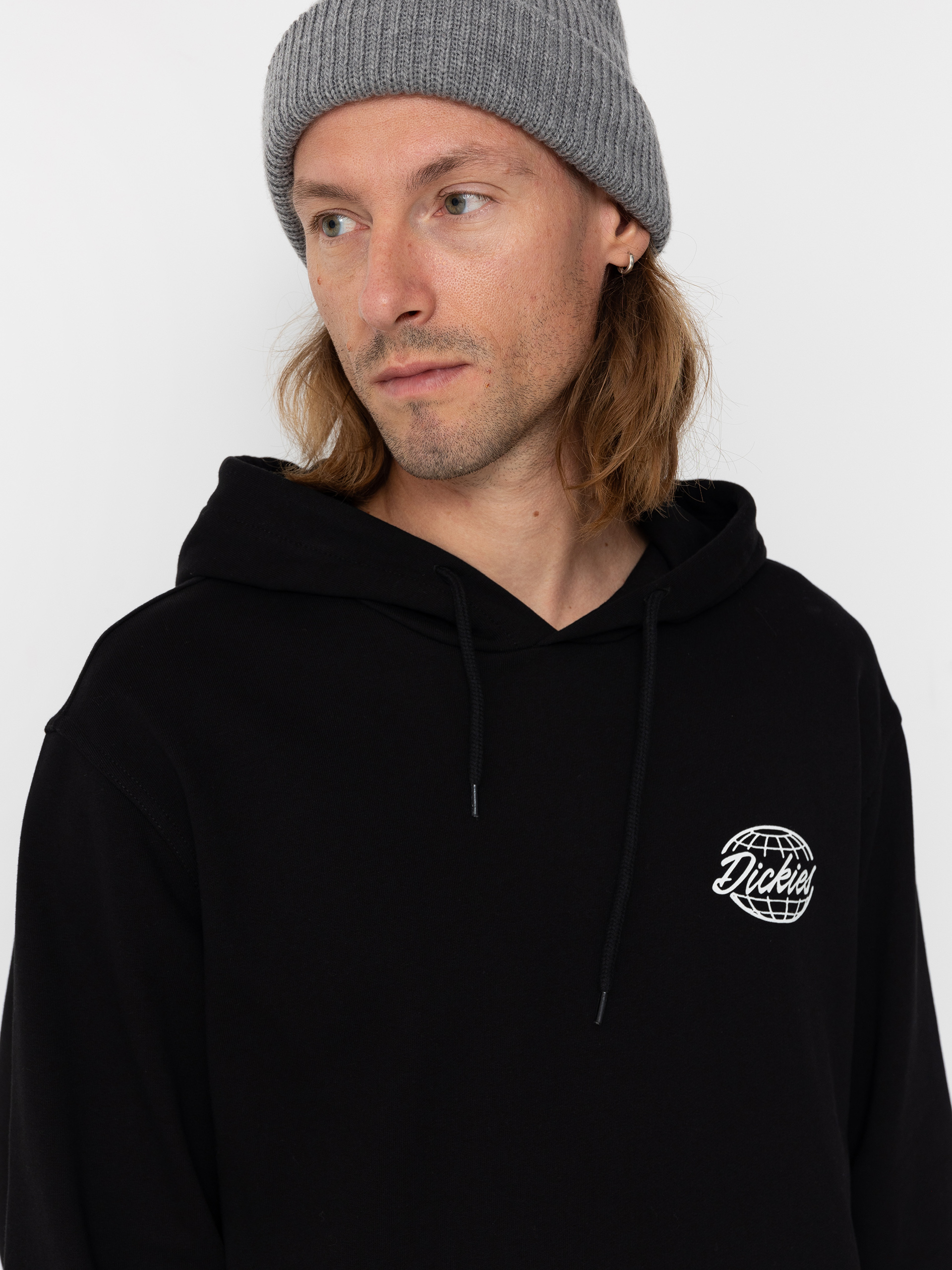 Dickies Globe HD Kapucnis pulóver (black)