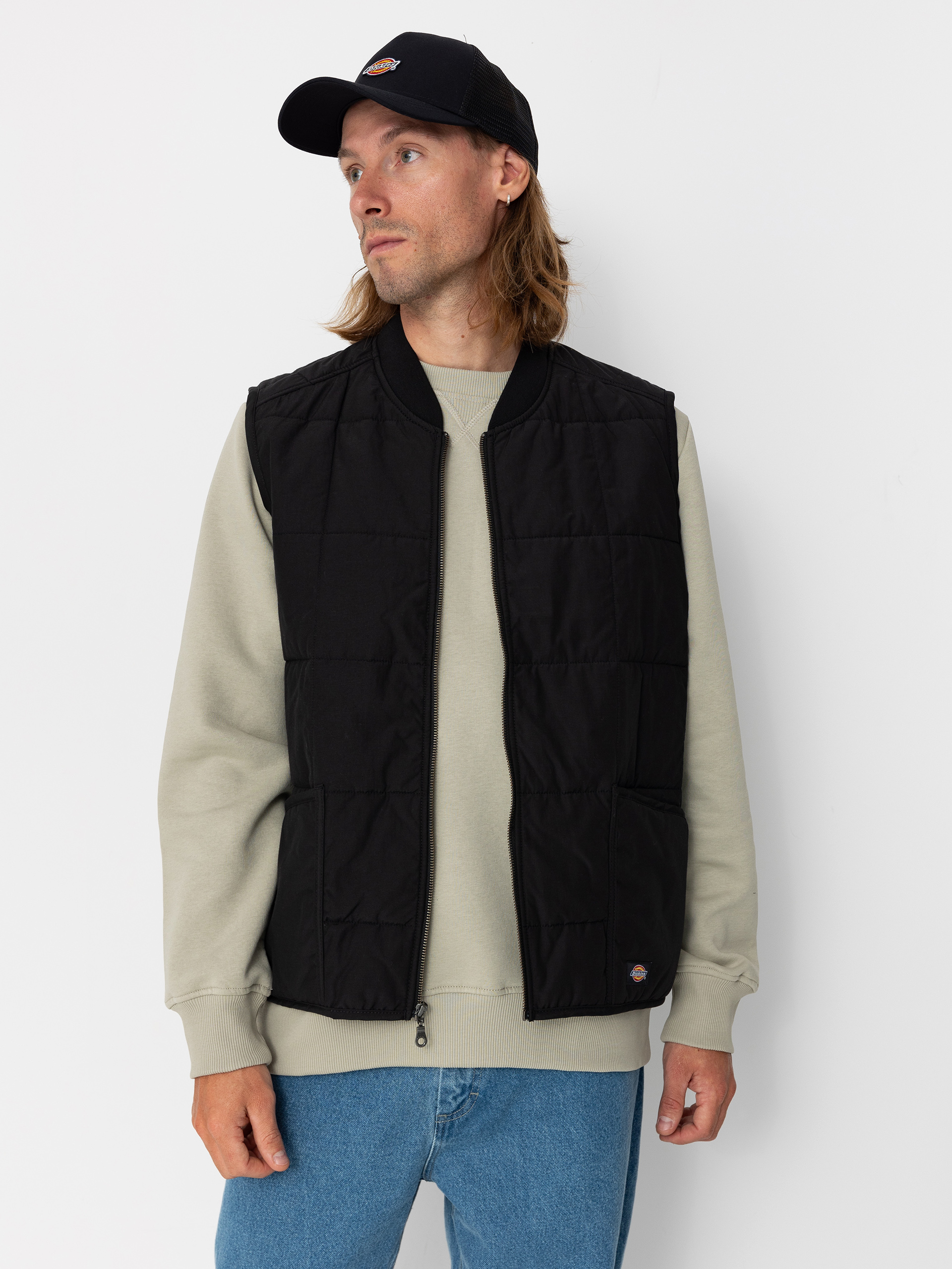 Dickies Gardiner Liner Mellény (black)