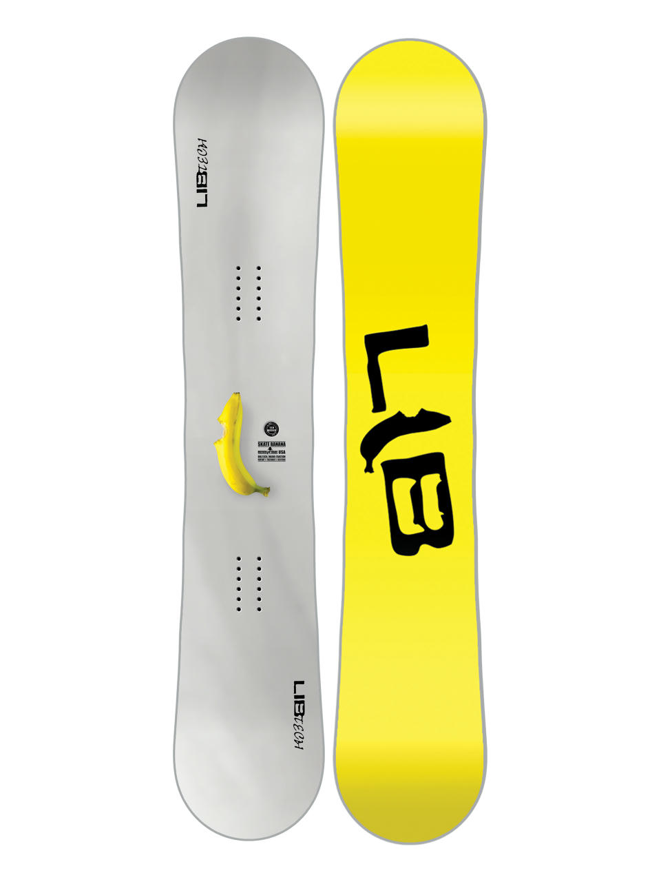 Férfi Snowboard Lib Tech Skate Banana (yellow)