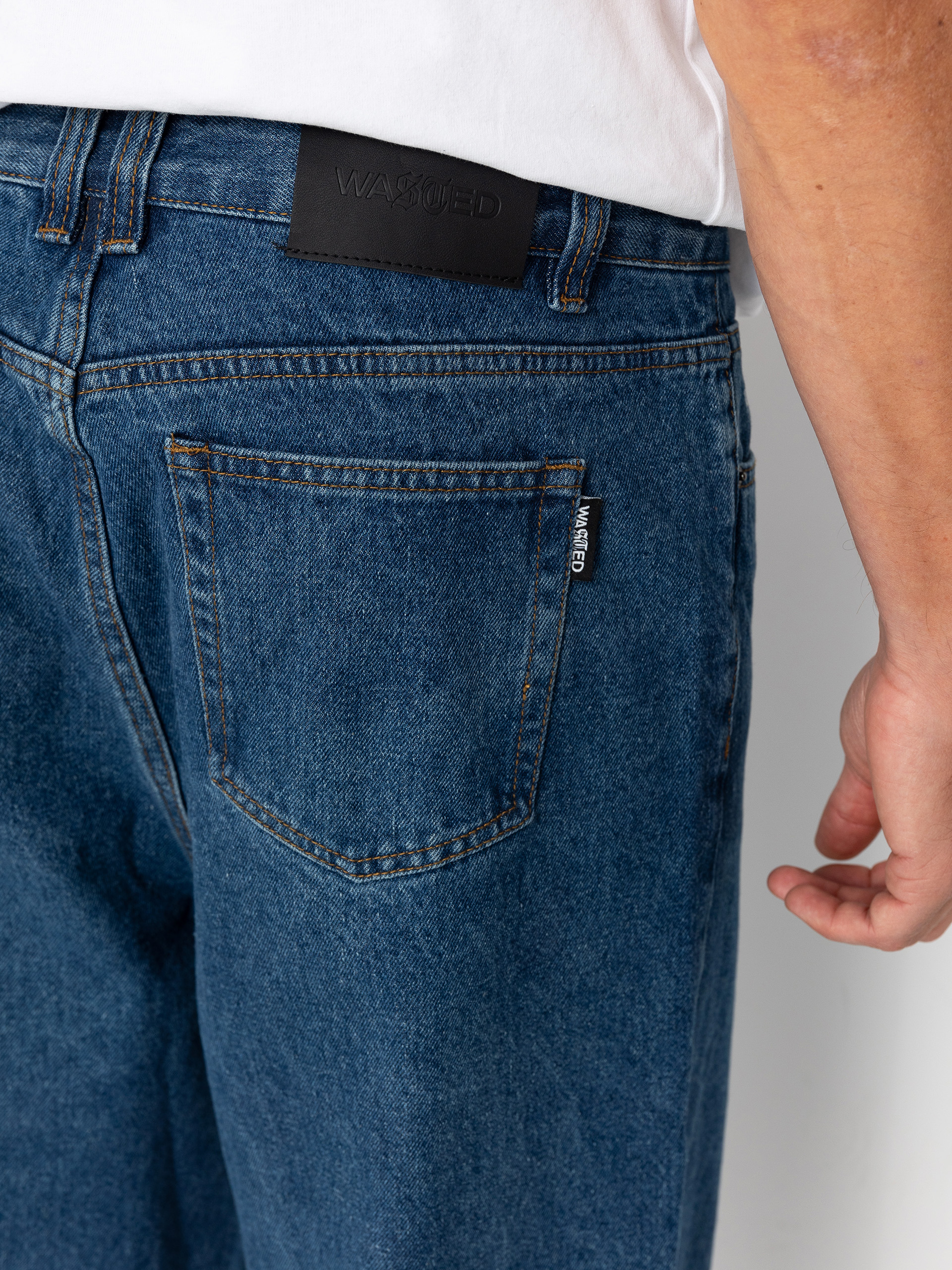 Wasted Paris Signature Casper Kisnadrág (washed blue)