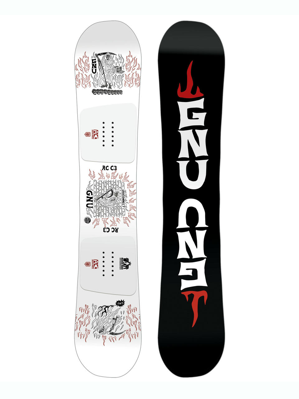 Férfi Snowboard Gnu Rcc3 (black)