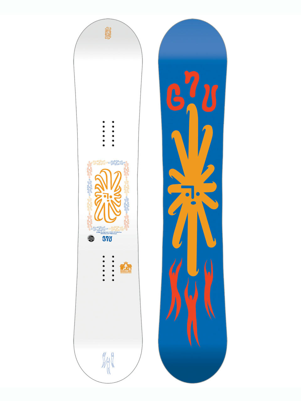 Férfi Snowboard Gnu Headspace (blue)