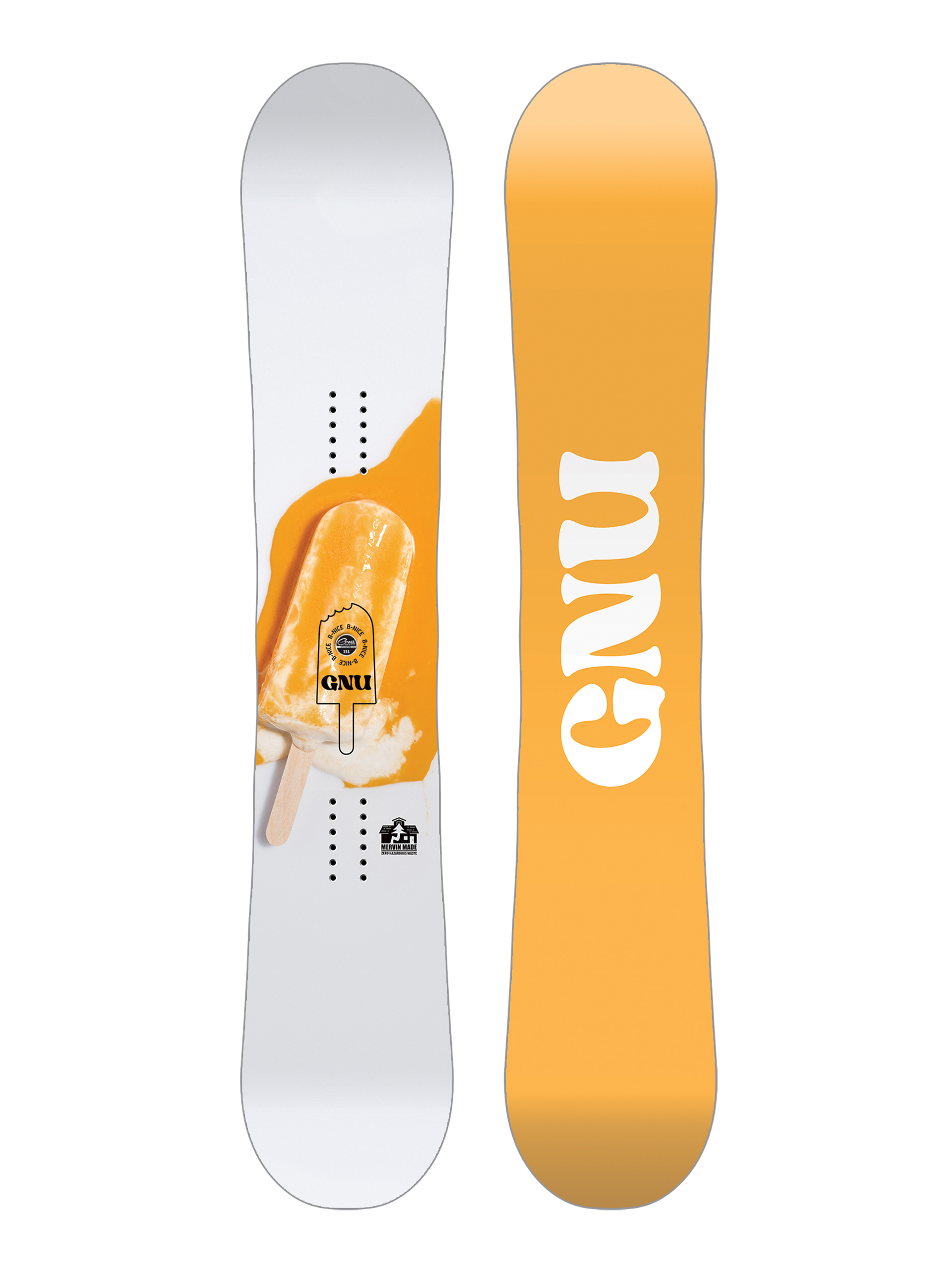 Snowboard Gnu B Nice Wmn (orange)