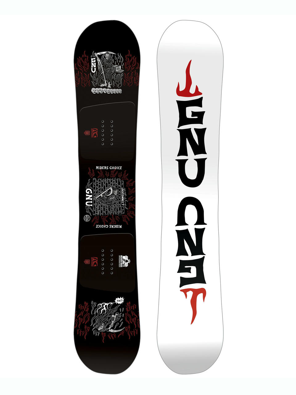 Férfi Snowboard Gnu Riders Choice (white)