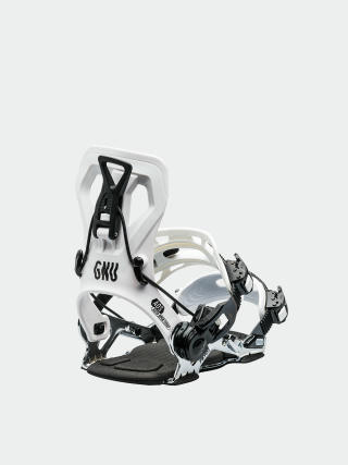 Snowboard kötés Gnu Psych (white)