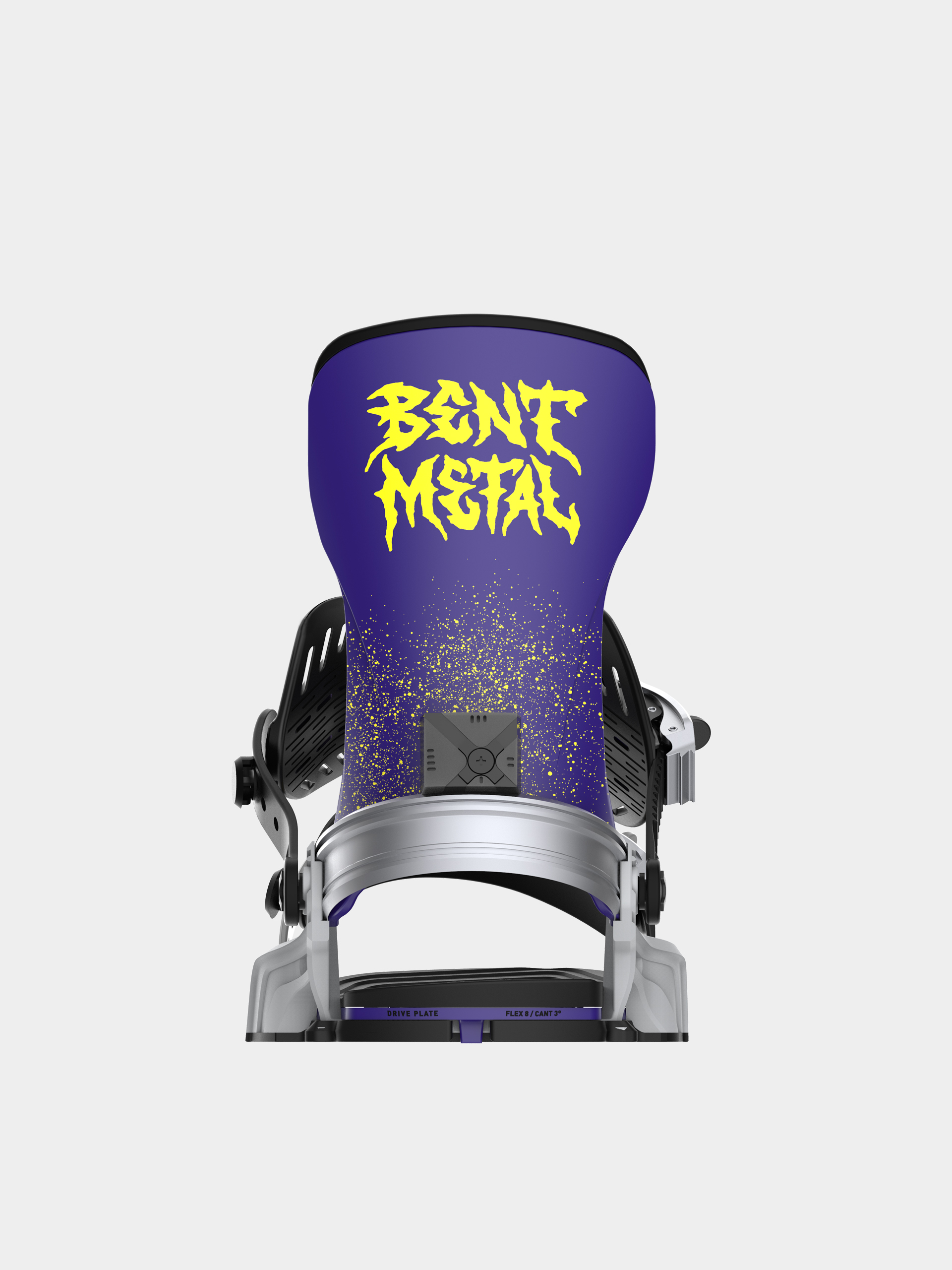 Férfi Snowboard kötés Bent Metal Transfer (grey/purple)