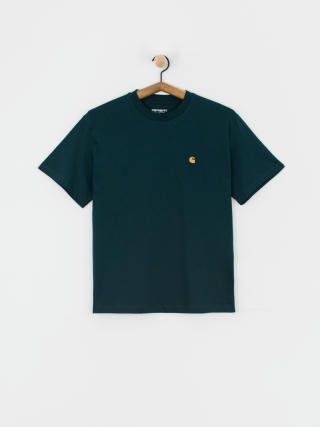 Carhartt WIP Chase Wmn Póló (duck blue/gold)