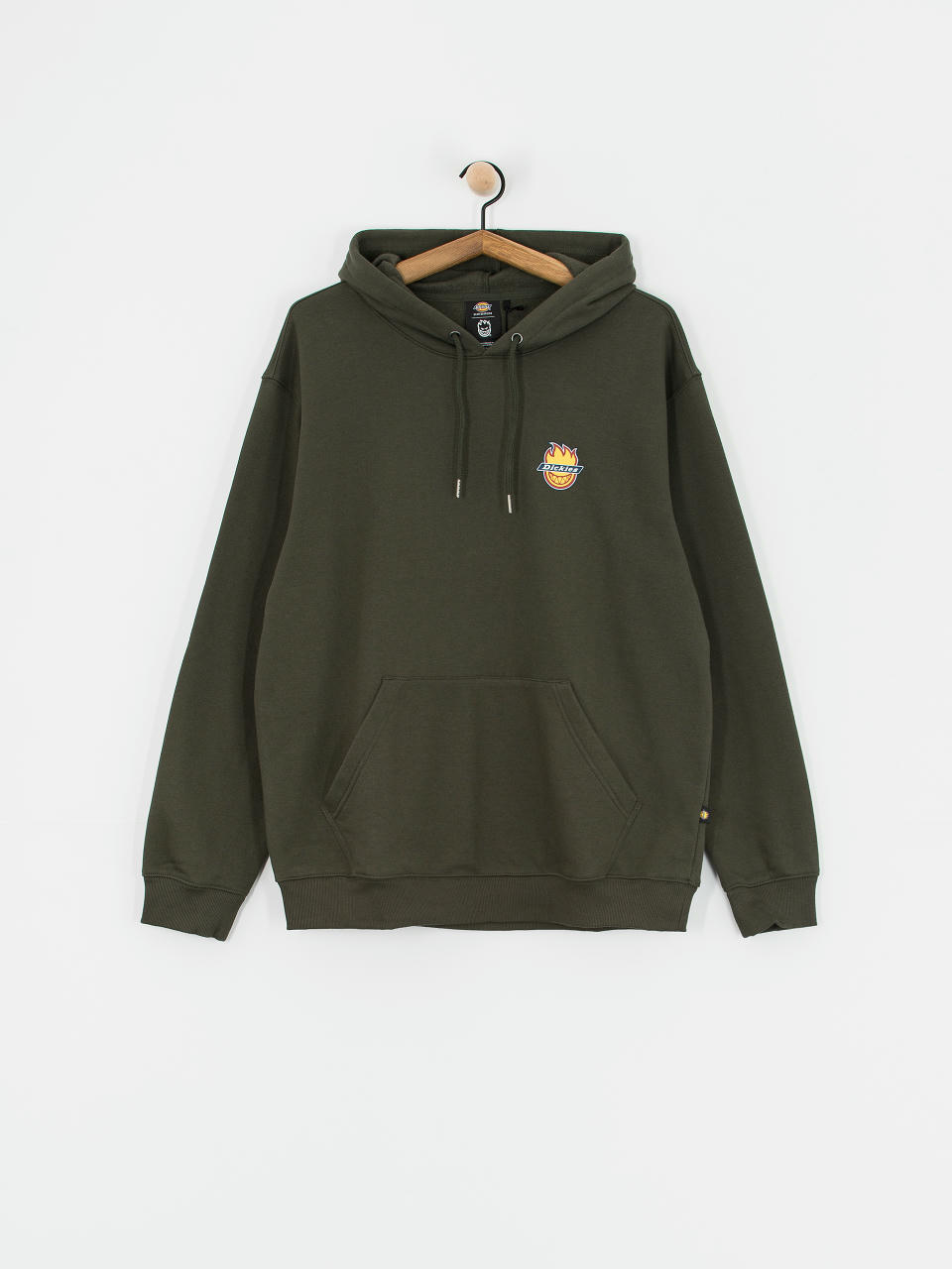 Kapucnis pulóver Dickies X Spitfire Hoodie HD (olive green)