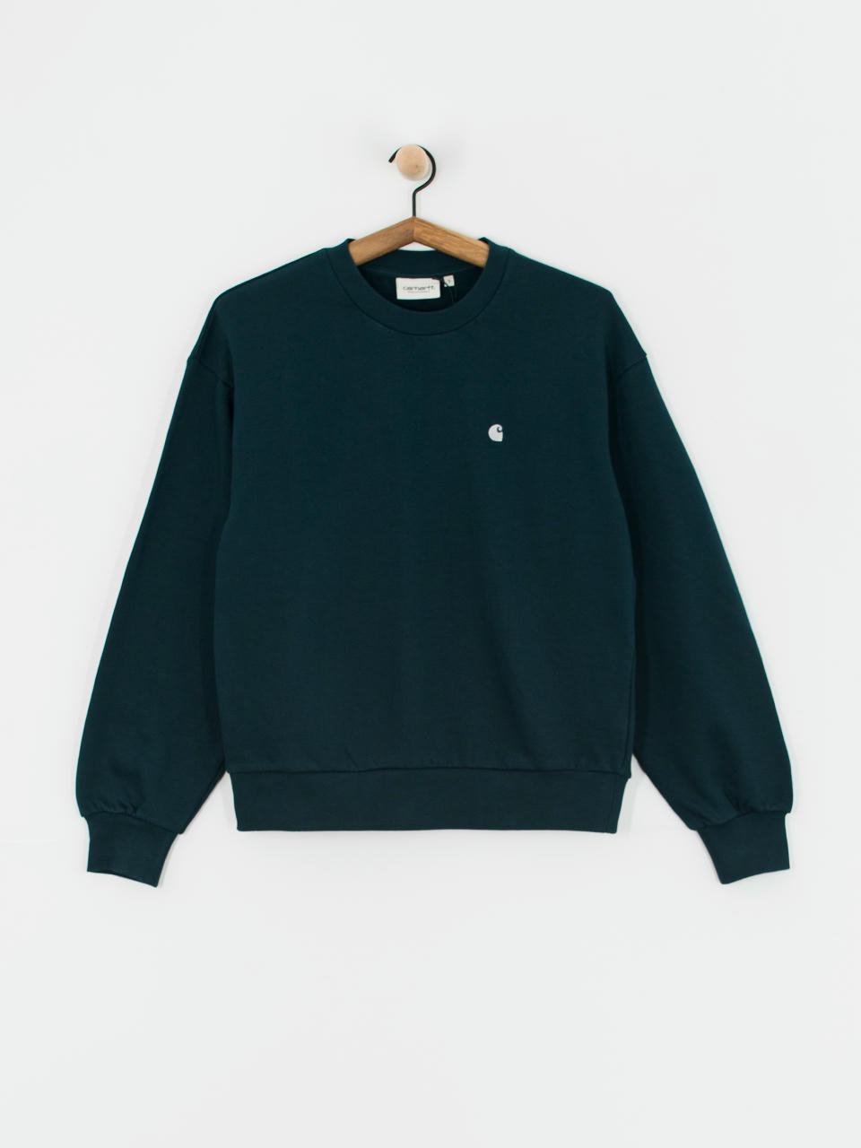 Pulóver Carhartt WIP Casey Wmn (duck blue/silver)