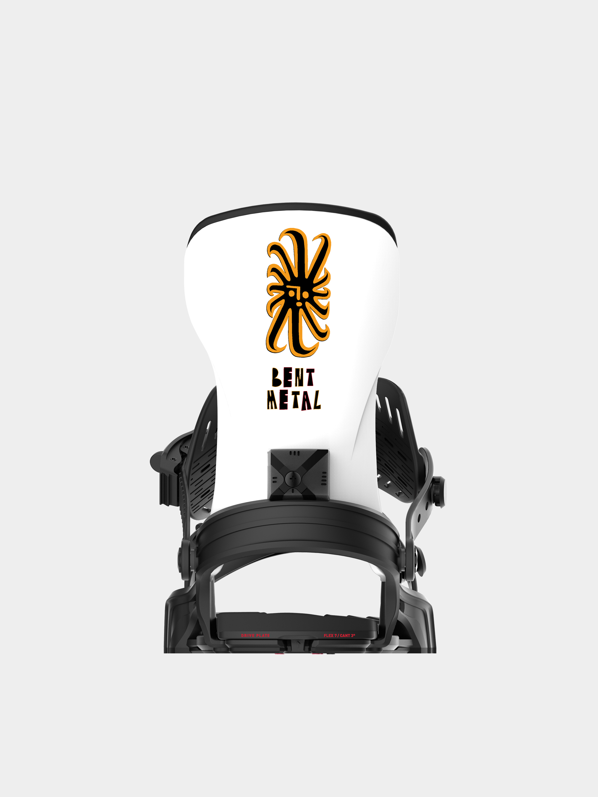 Férfi Snowboard kötés Bent Metal Axtion (black/white)