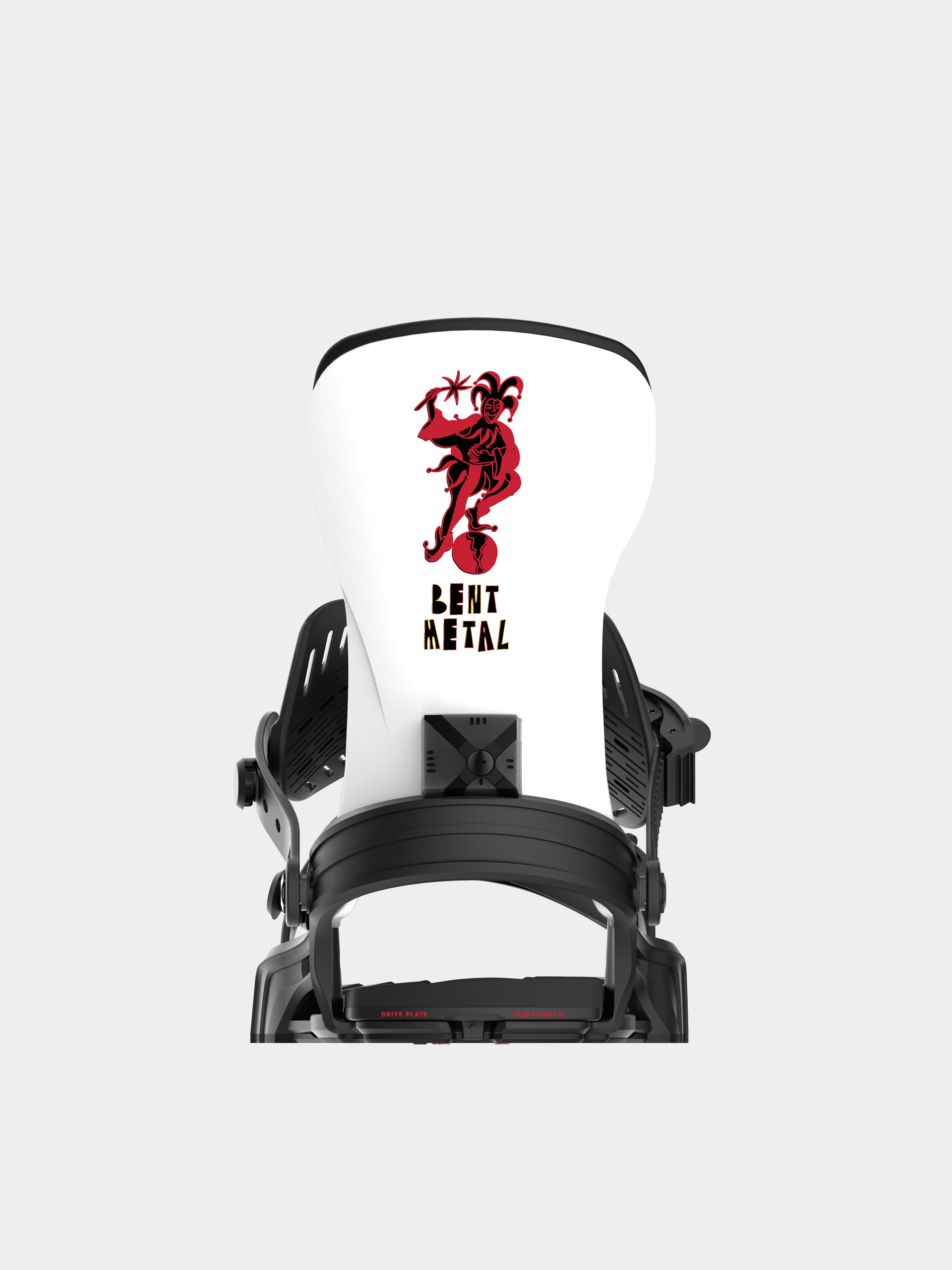 Férfi Snowboard kötés Bent Metal Axtion (black/white)