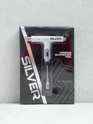 Silver Premium Skateboard Tool Akcesoria (silver/silver)