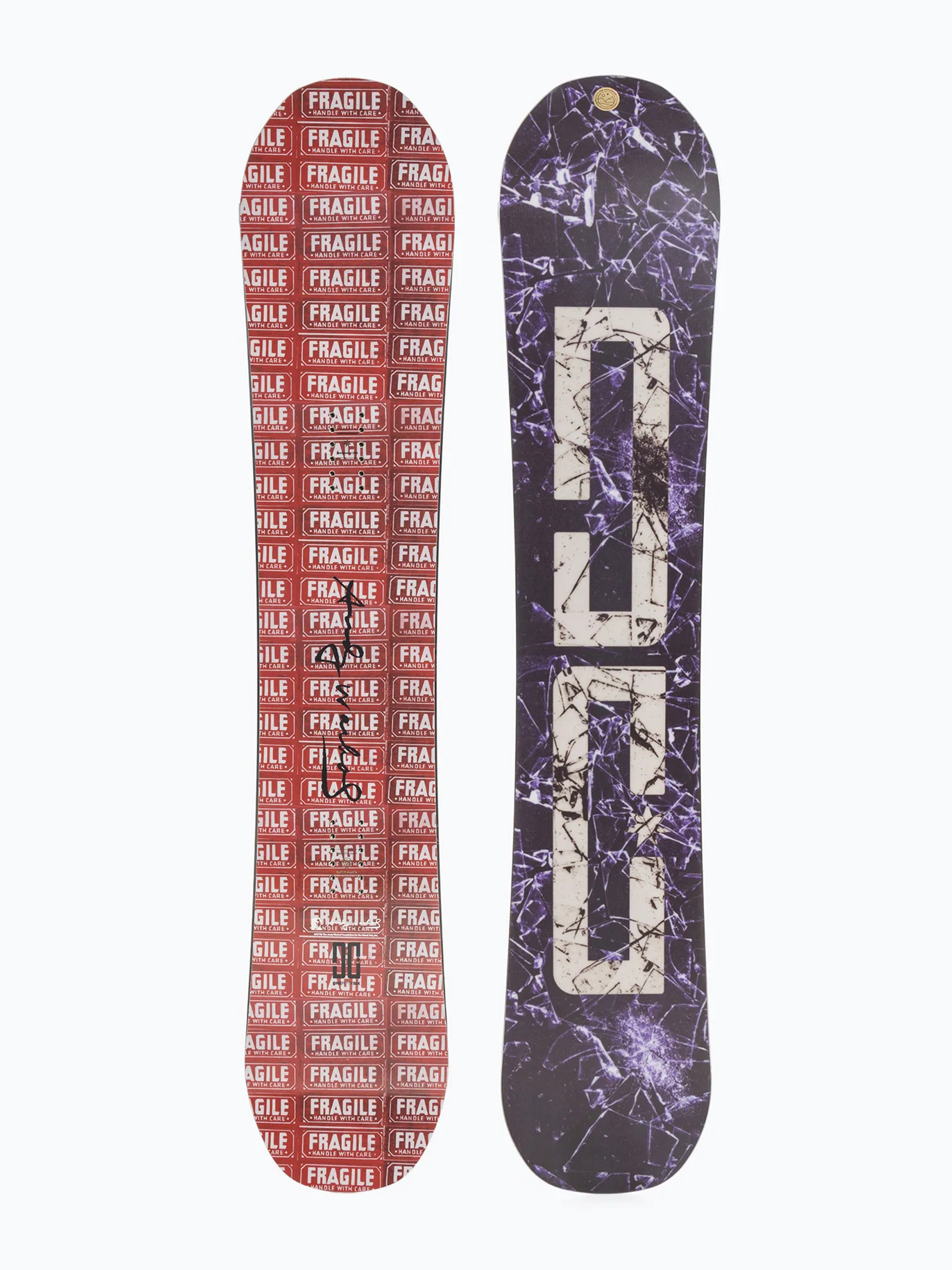 Férfi DC Aw Ply Snowboard (red fragile)