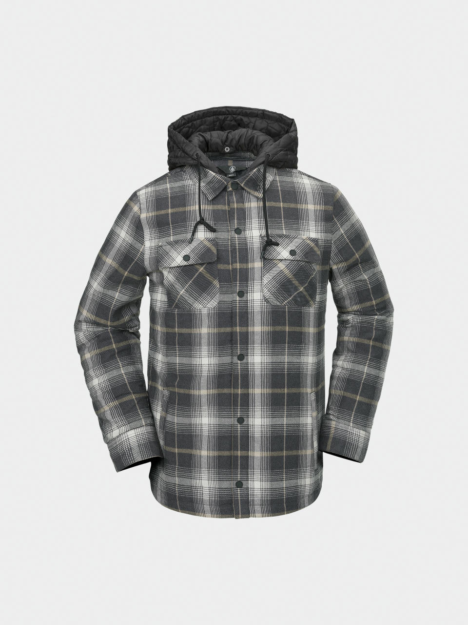 Férfi Snowboard dzseki Volcom Ins Riding Flannel (stone)