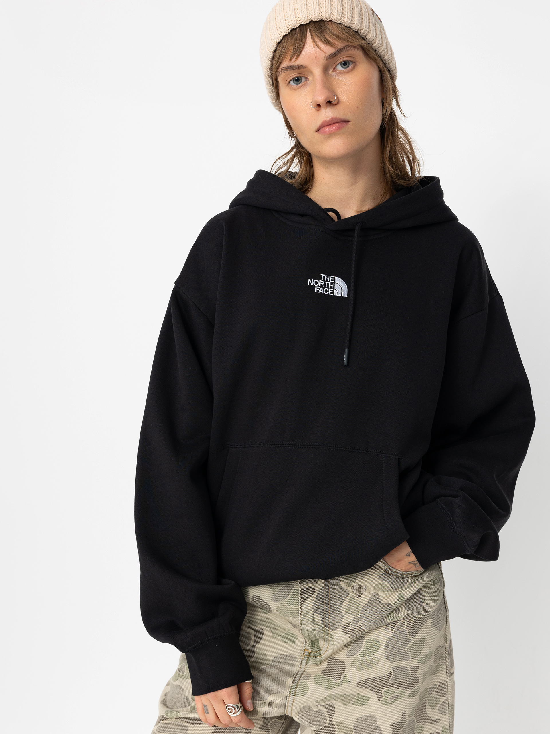 The North Face Essential Oversize HD Wmn Kapucnis pulóver