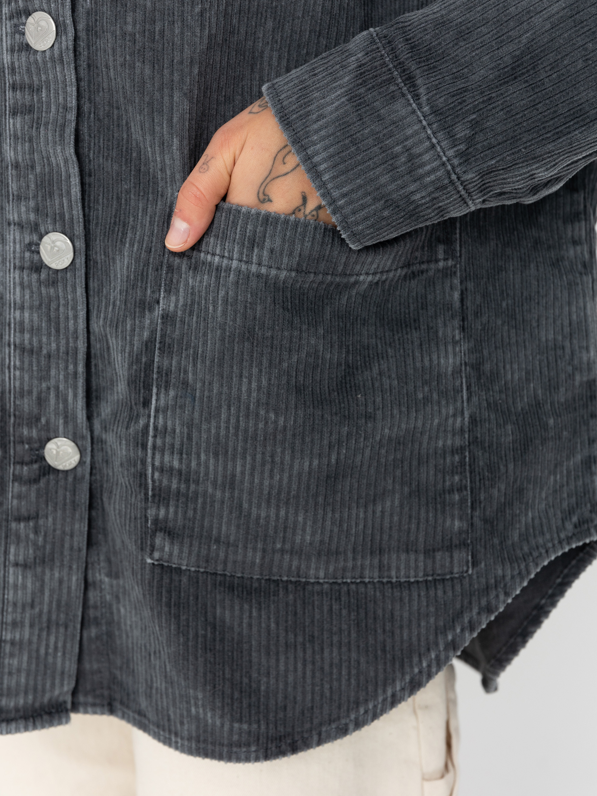 Roxy Kick Back Washed Cord Wmn Ing (phantom)