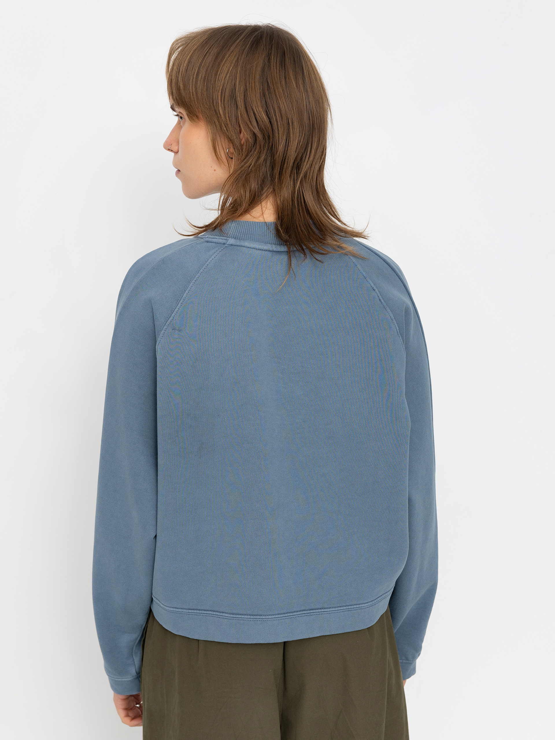 Quiksilver Uni Crew Block Screen Wmn Pulóver (vintage indigo)