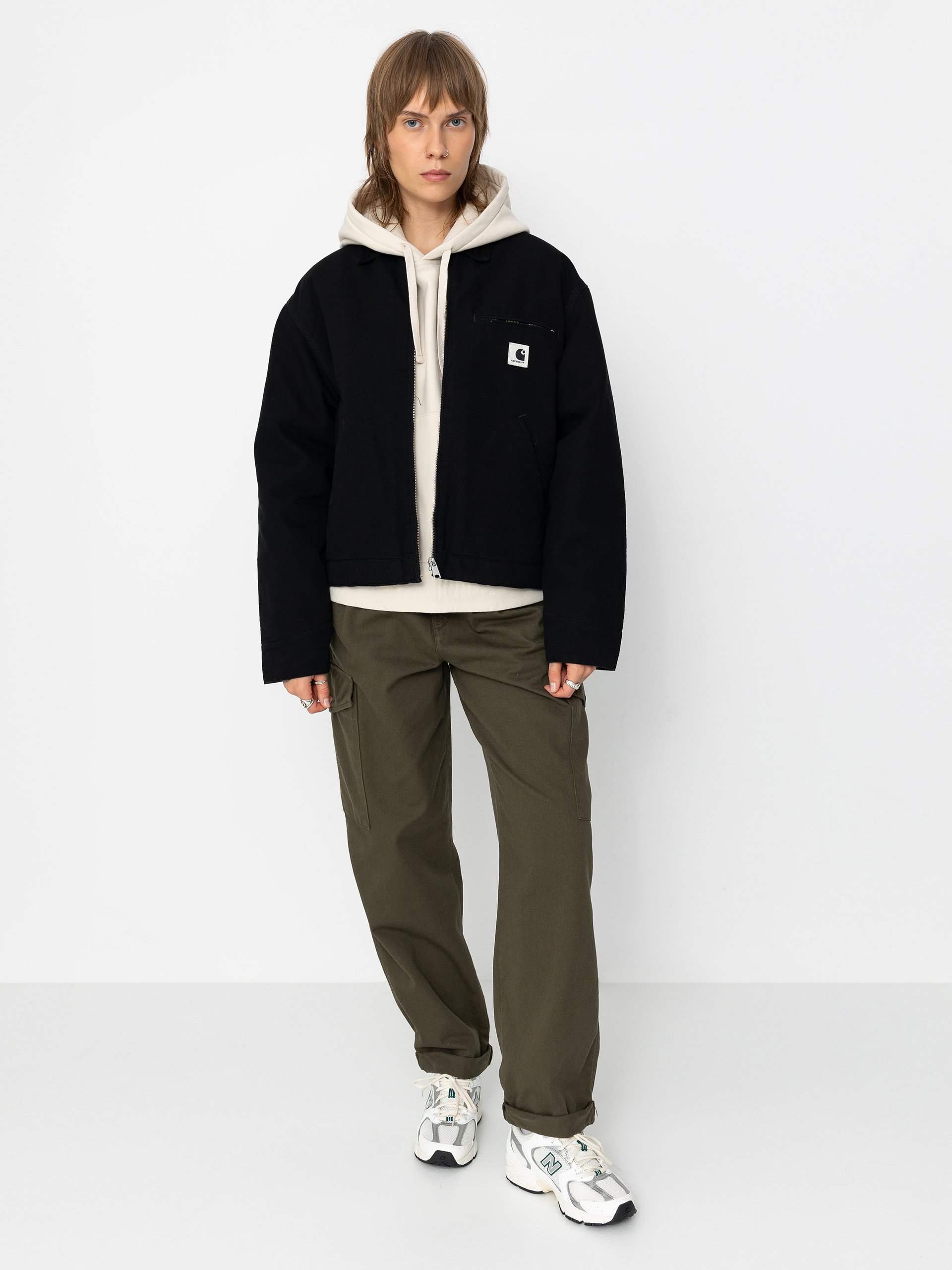 Carhartt WIP OG Detroit Wmn Dzseki (black/black)