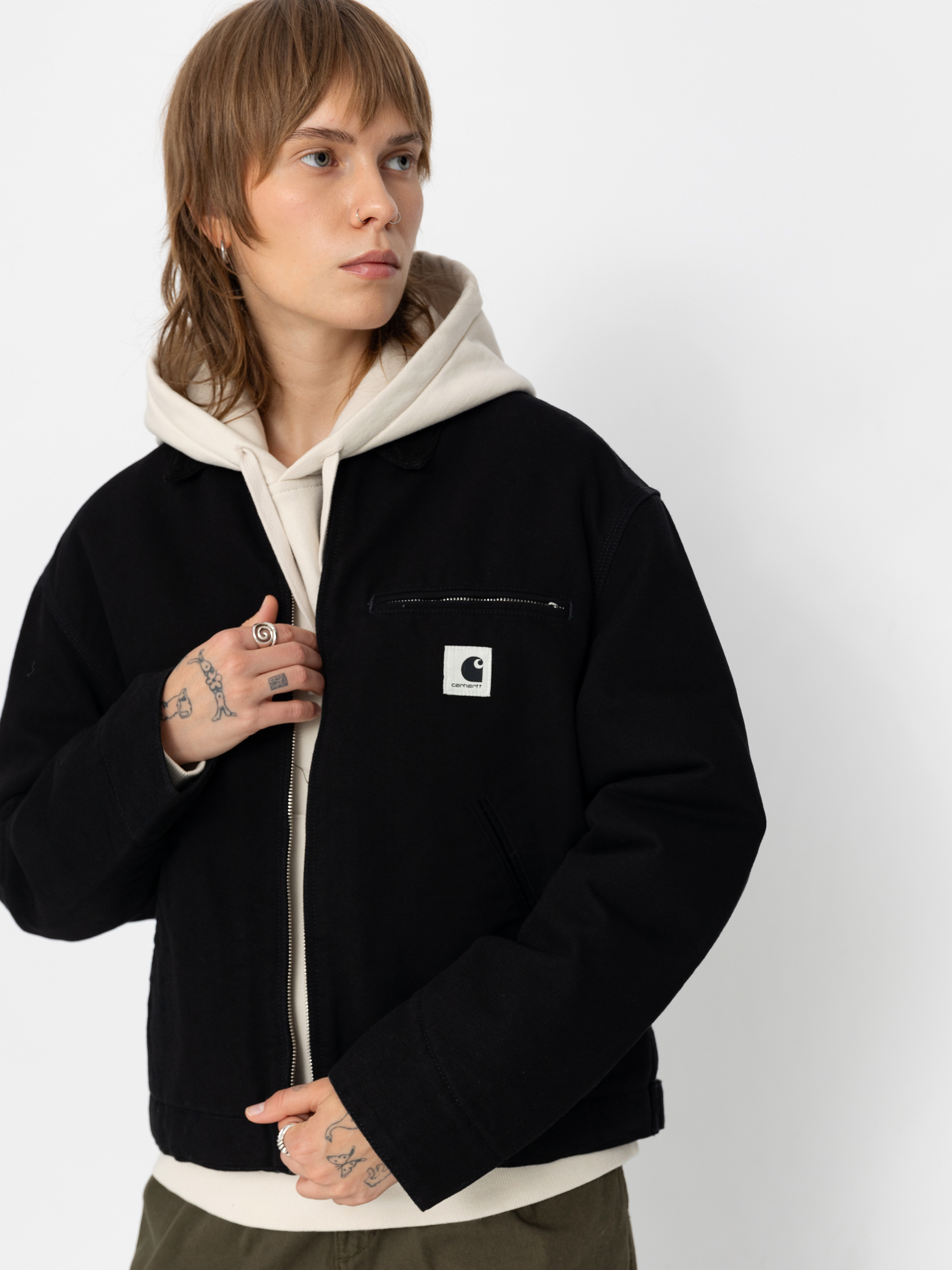 Carhartt WIP OG Detroit Wmn Dzseki (black/black)