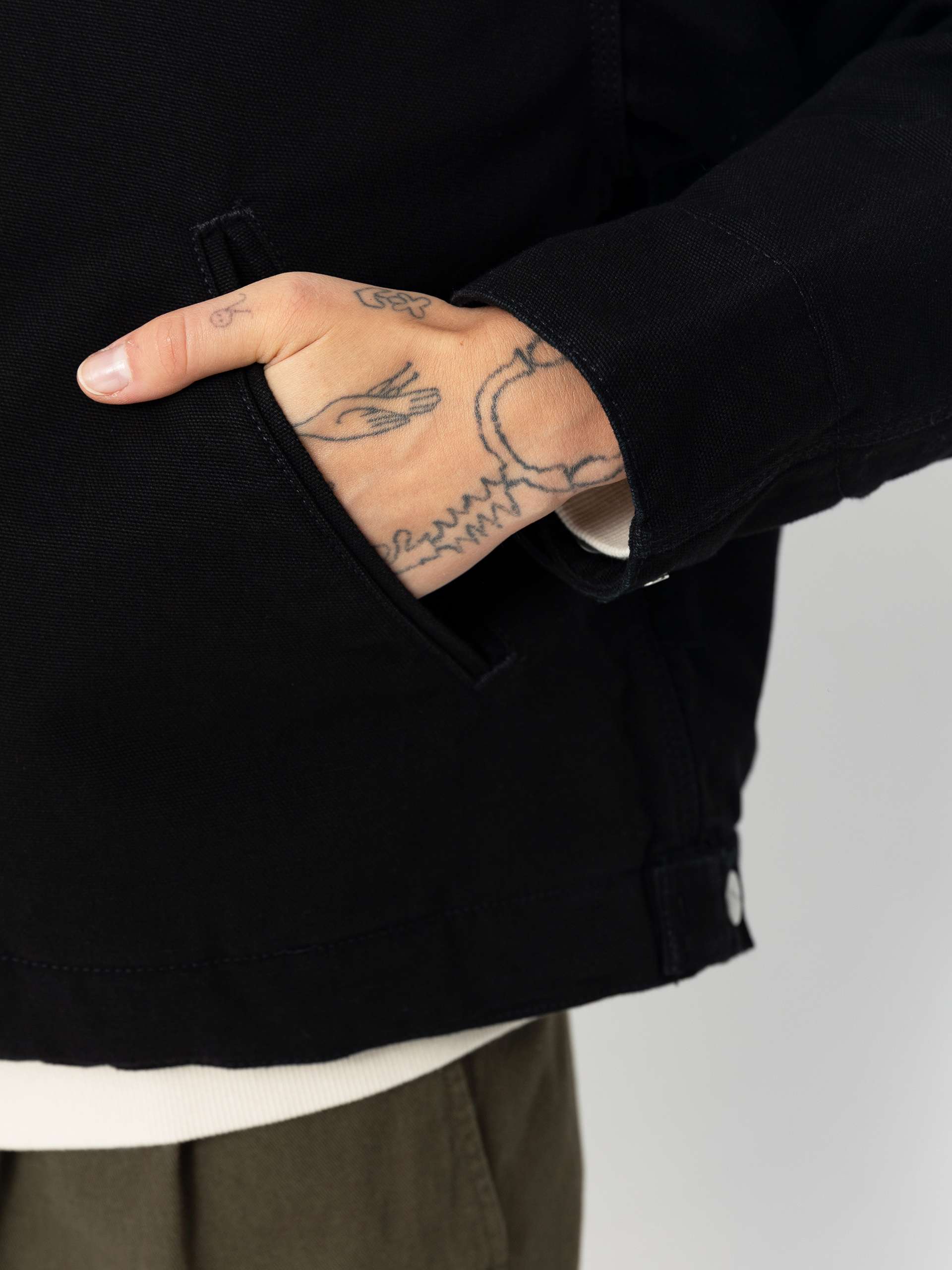 Carhartt WIP OG Detroit Wmn Dzseki (black/black)