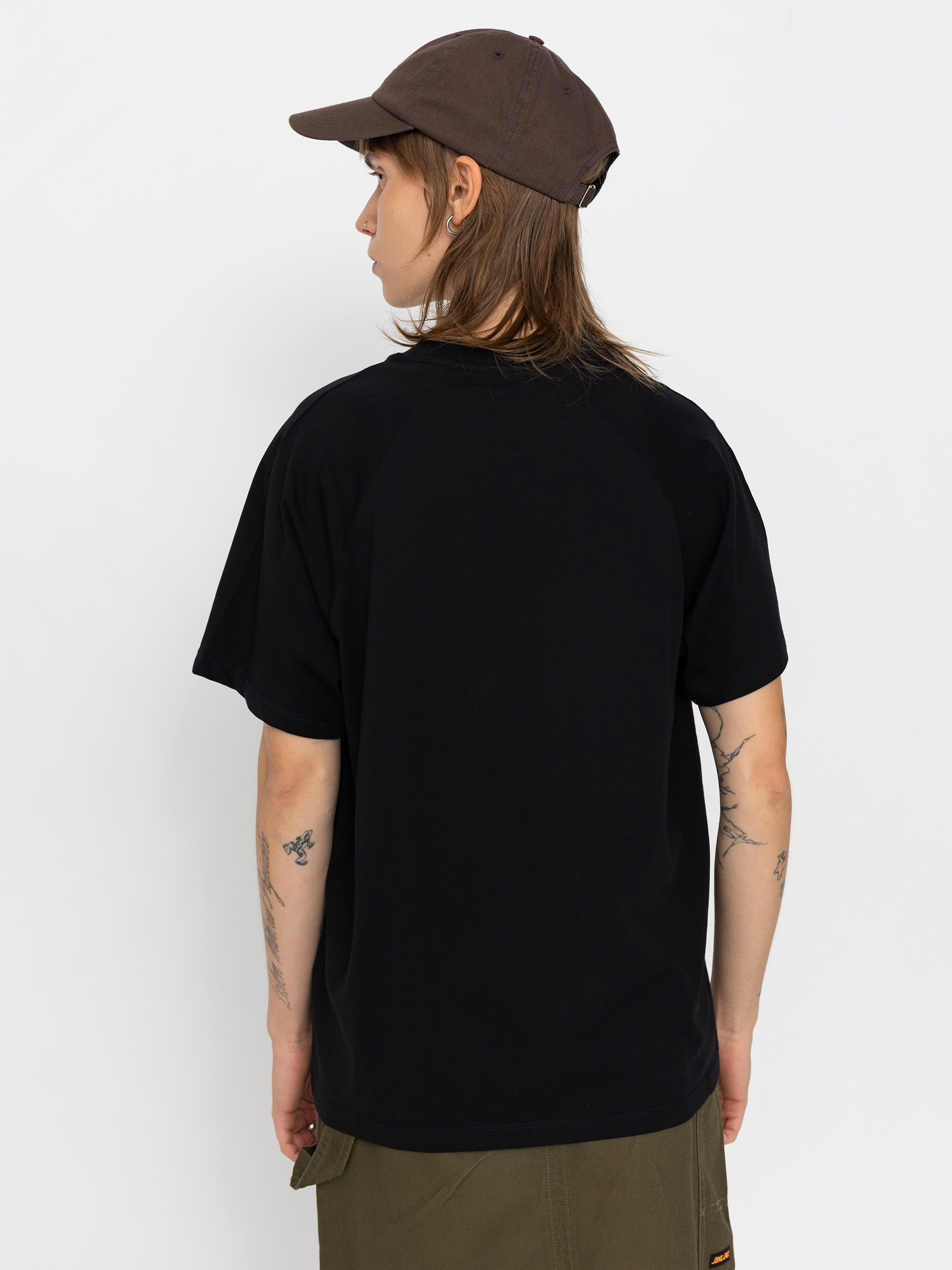 Póló Carhartt WIP Signature Wmn (black/white)