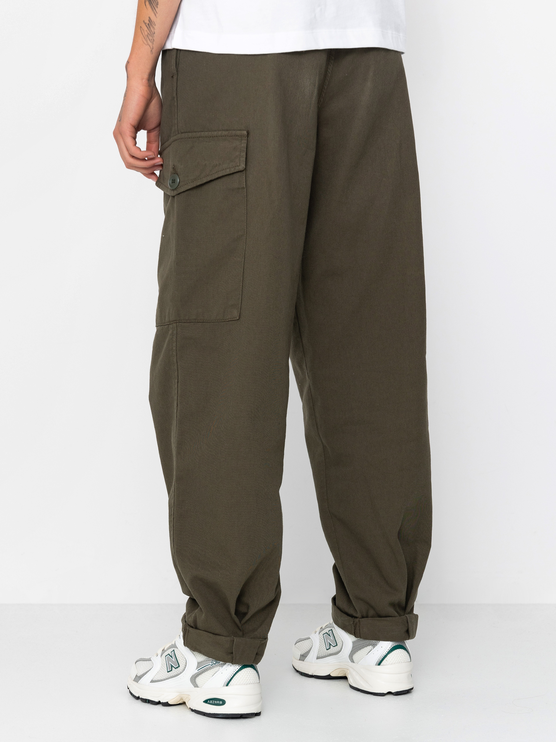 Carhartt WIP Collins Wmn Kisnadrág (office green)