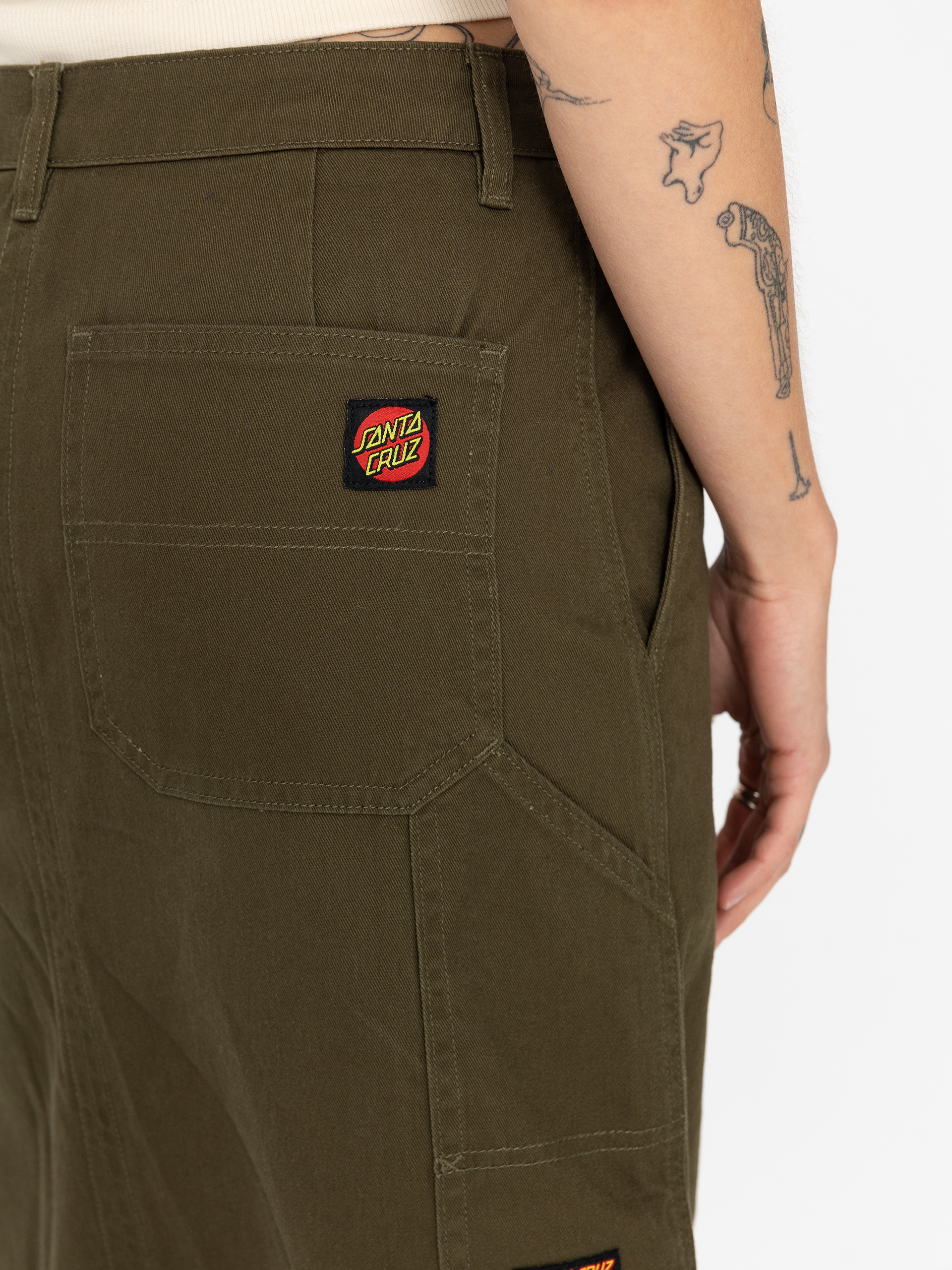 Santa Cruz Classic Carpenter Wmn Szoknya (khaki)