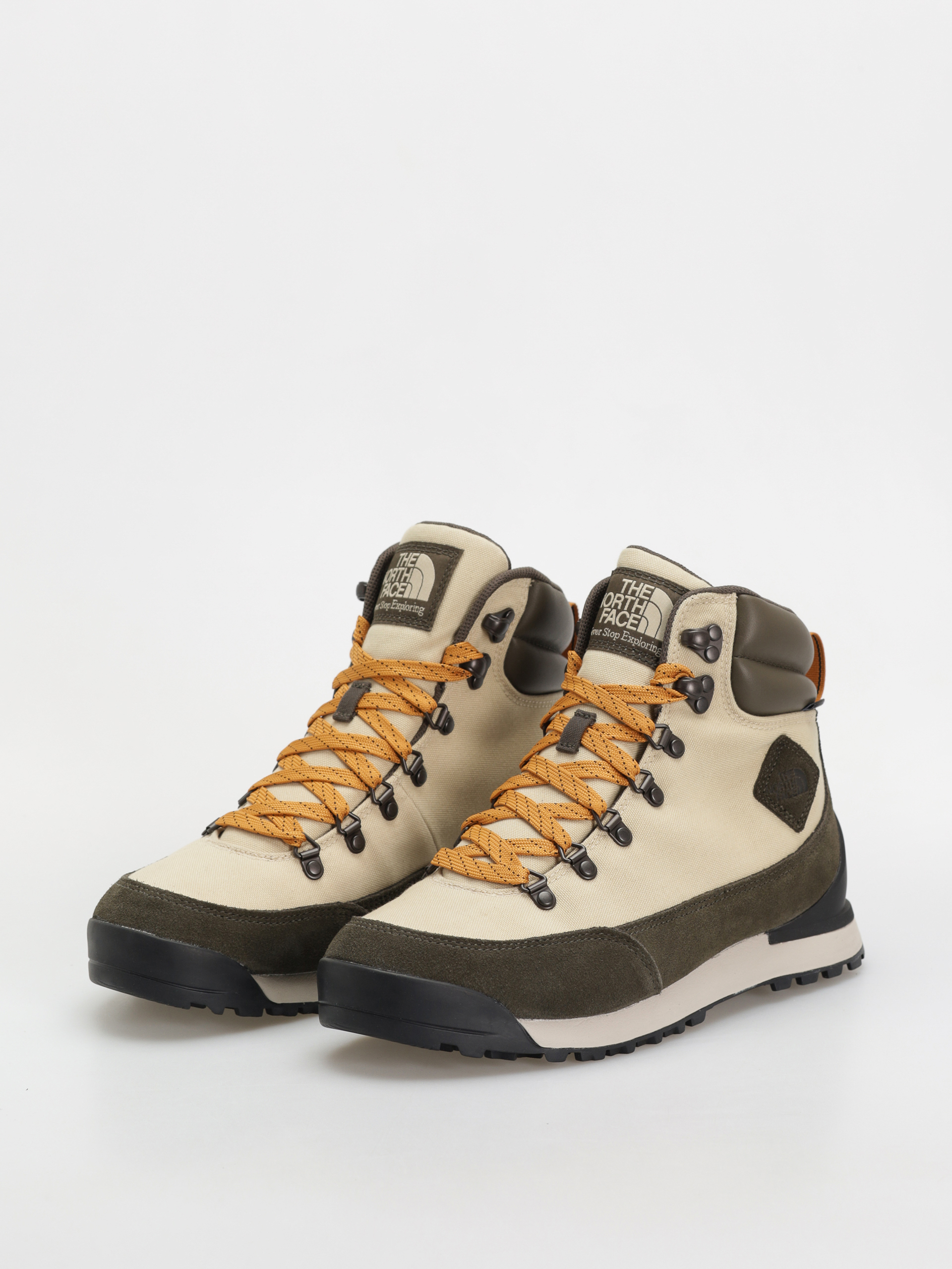 The North Face Back To Berkeley Iv Textile Wp Cipők (gravel/new taupe green)