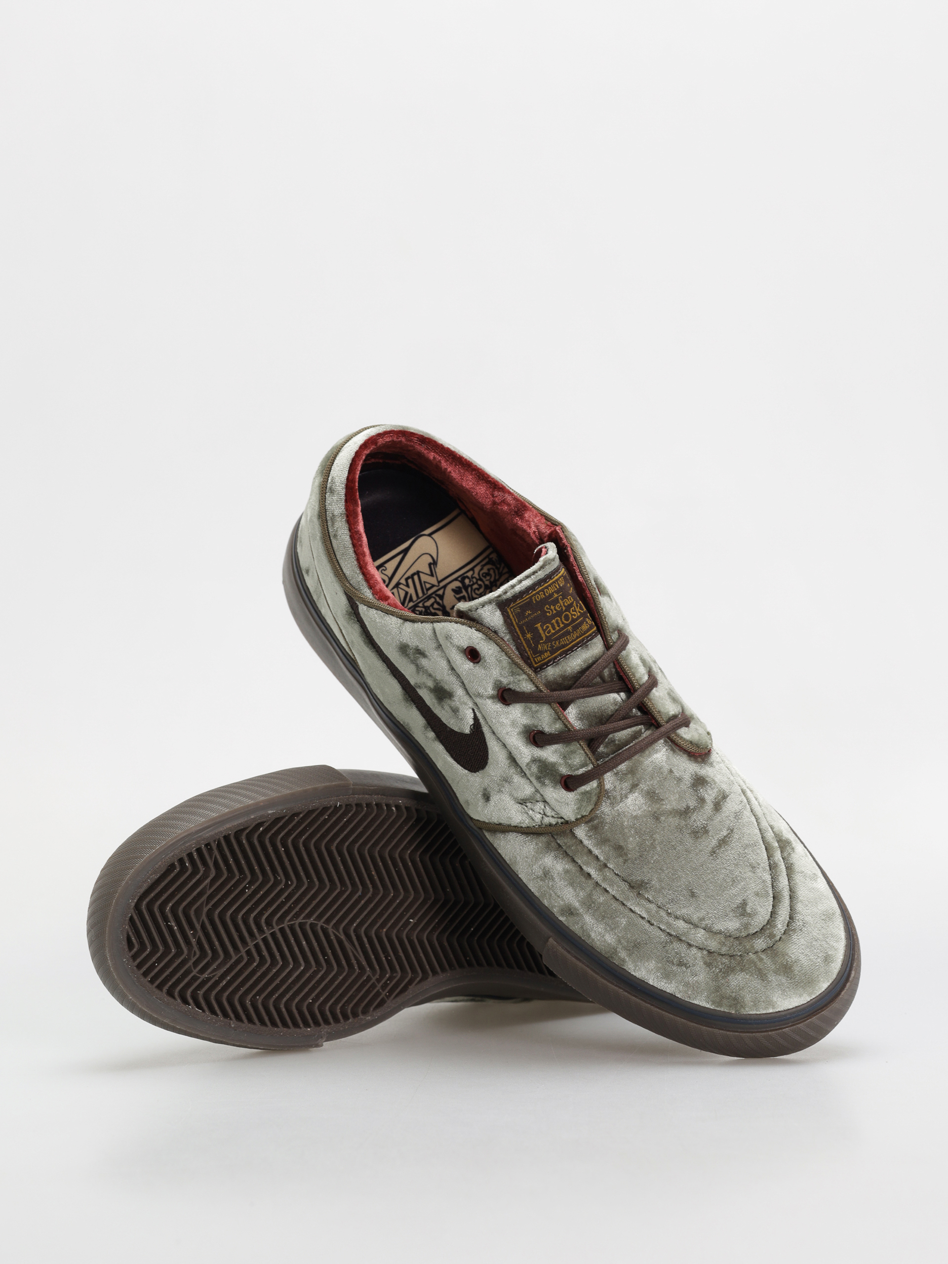 Nike SB Zoom Janoski OG+ SE Cipők (medium olive/velvet brown baroque brown)