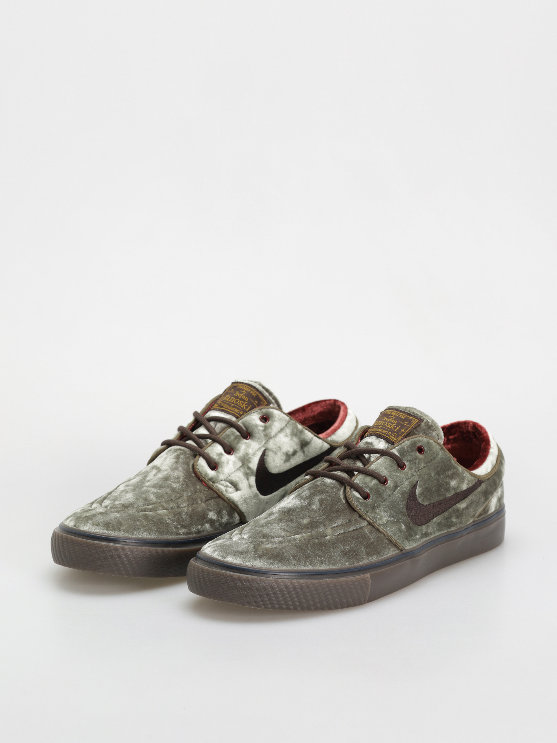Nike SB Zoom Janoski OG+ SE Cipők (medium olive/velvet brown baroque brown)