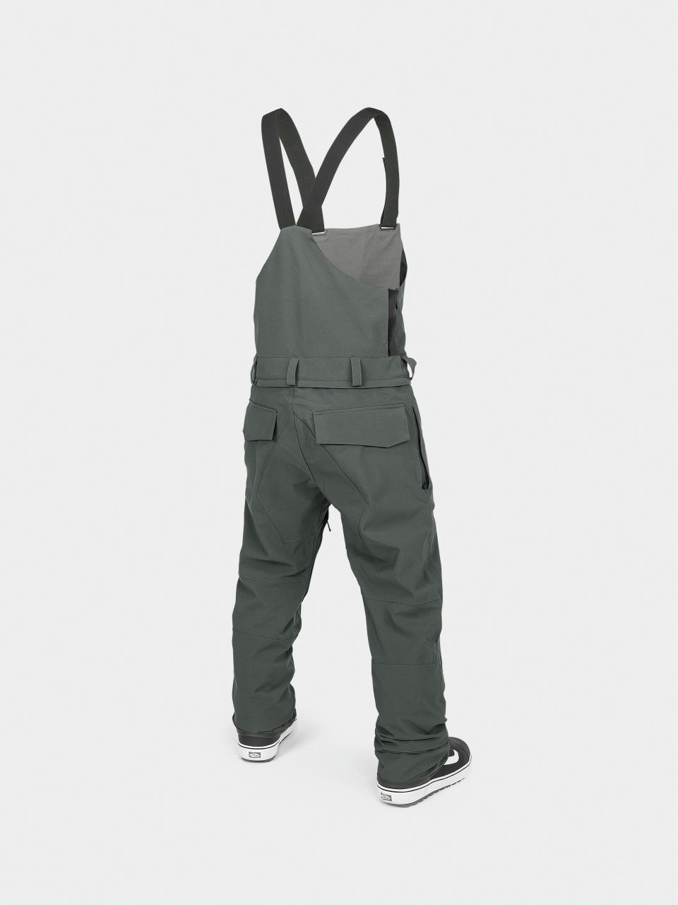 Férfi Snowboard nadrág Volcom Roan Bib Overall (charcoal)