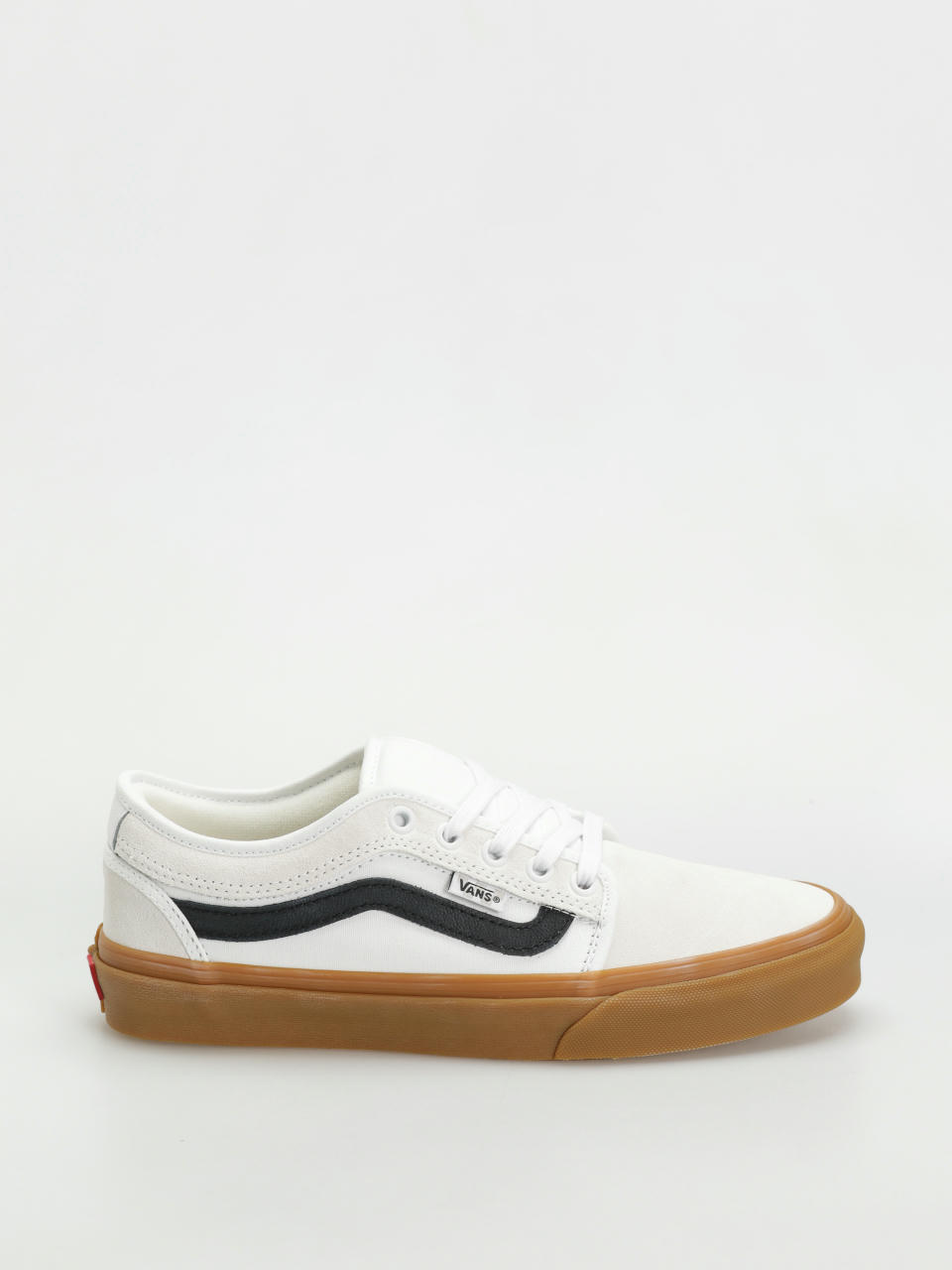 Vans Skate Chukka Low Sidestripe Cipők (white/black/gum)