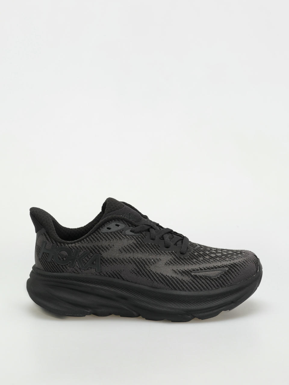 Hoka Clifton 9 Wmn Cipők (black/black)