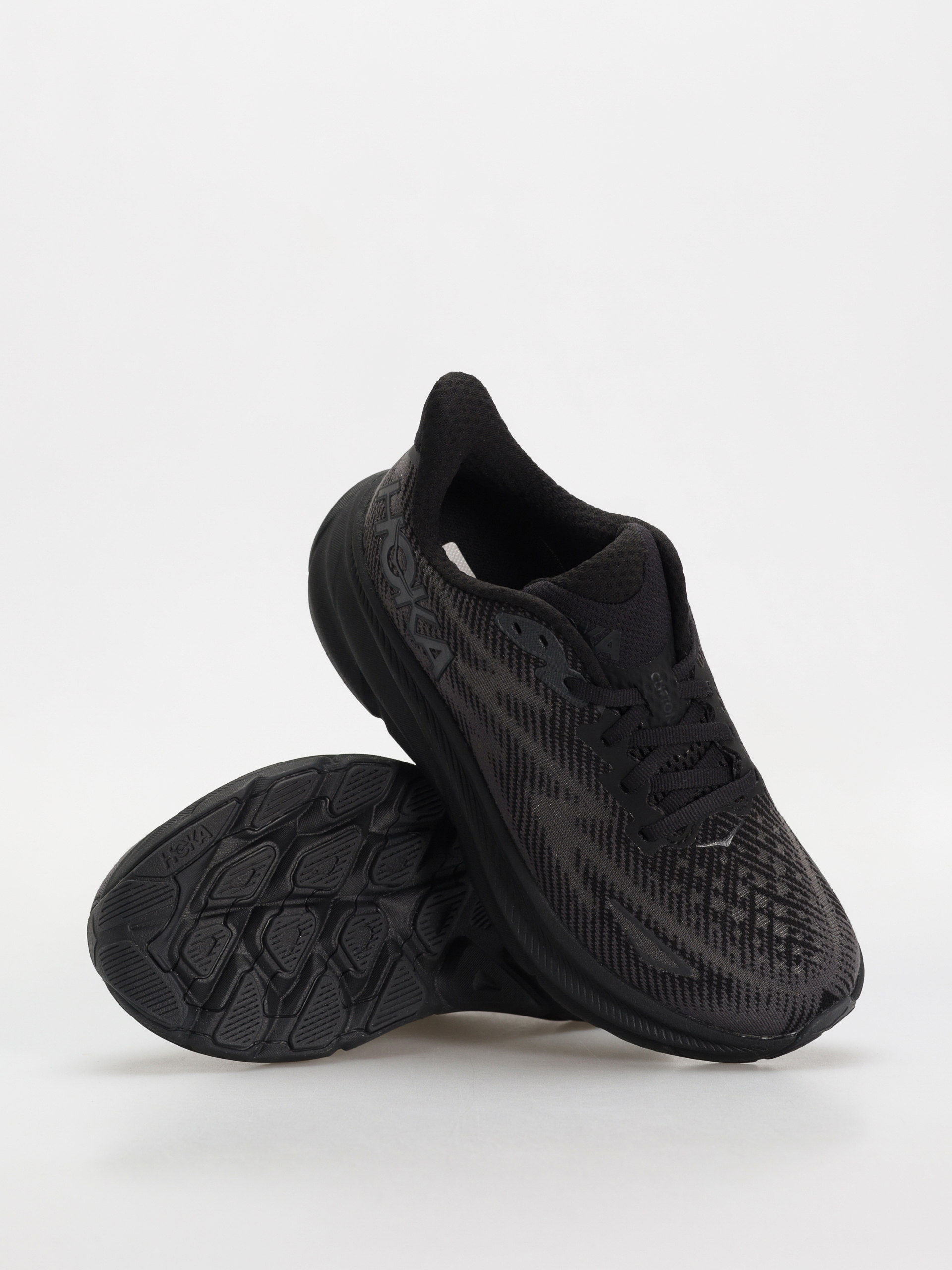 Hoka Clifton 9 Wmn Cipők (black/black)