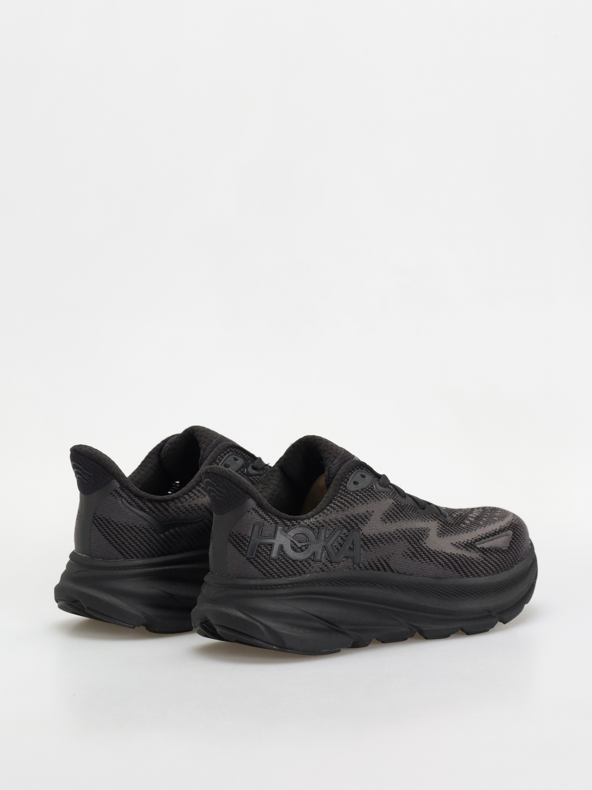 Hoka Clifton 9 Wmn Cipők (black/black)