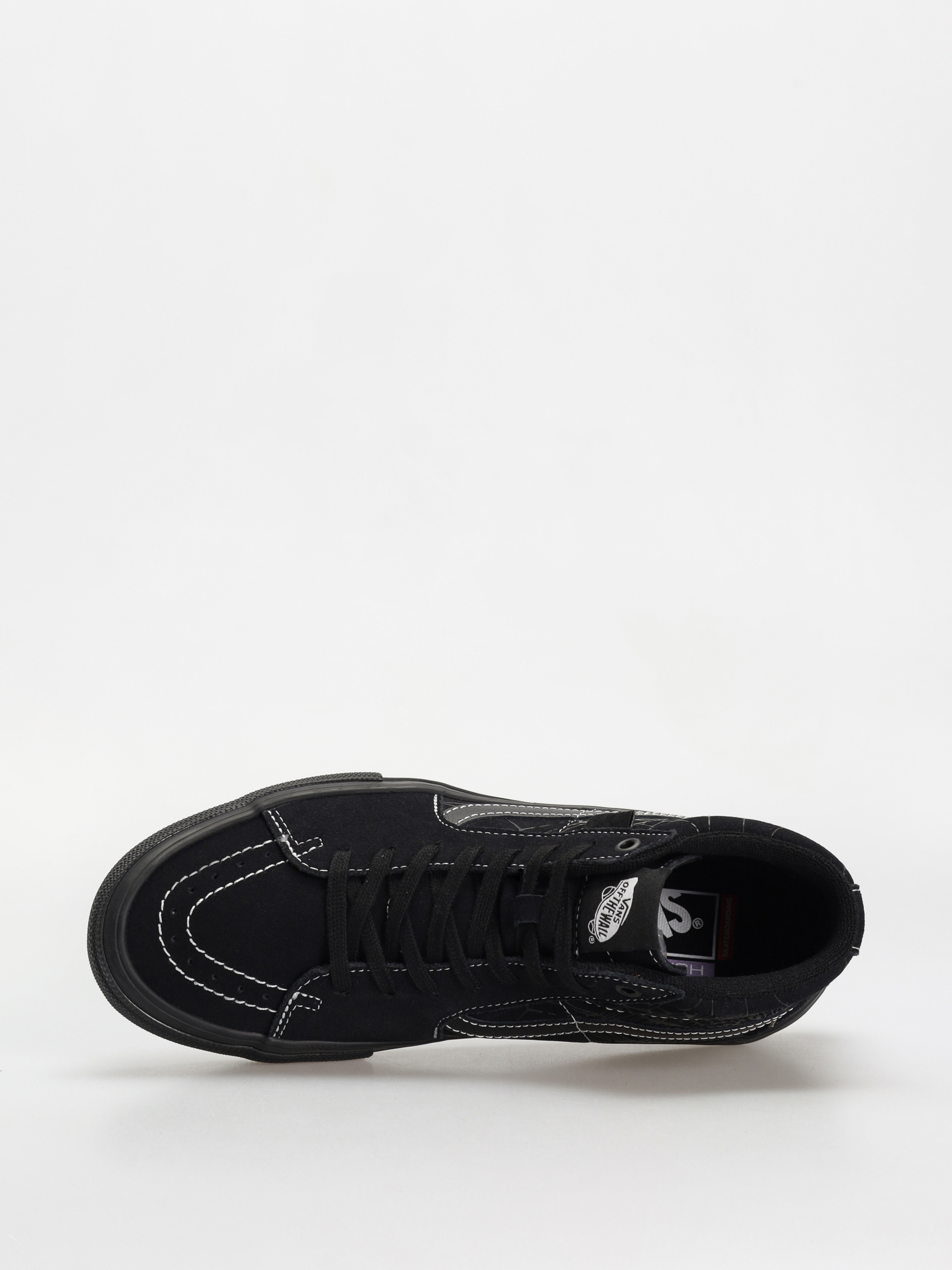 Vans Skate Sk8 Hi Cipők (web dark grey/black)