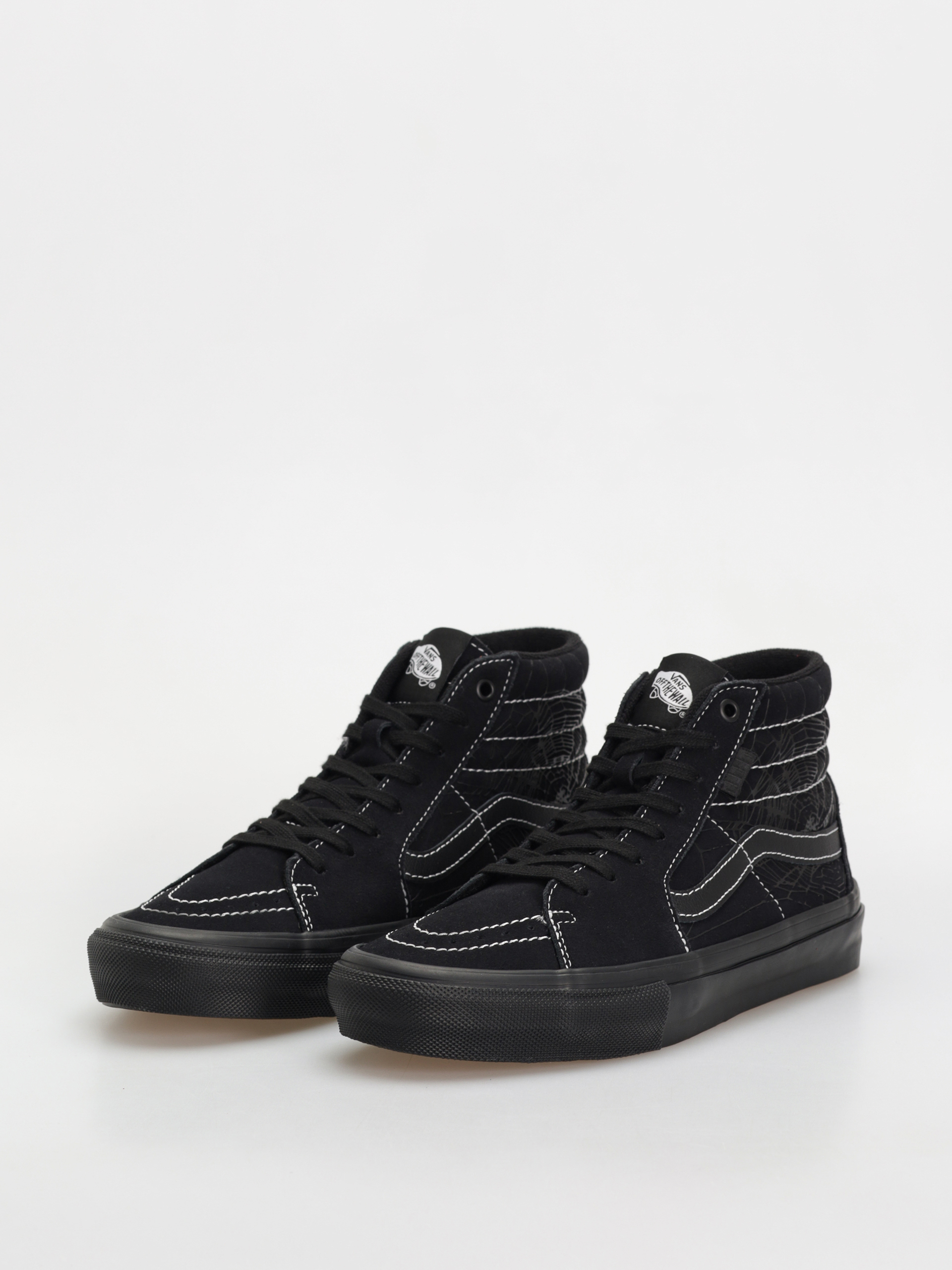 Vans Skate Sk8 Hi Cipők (web dark grey/black)