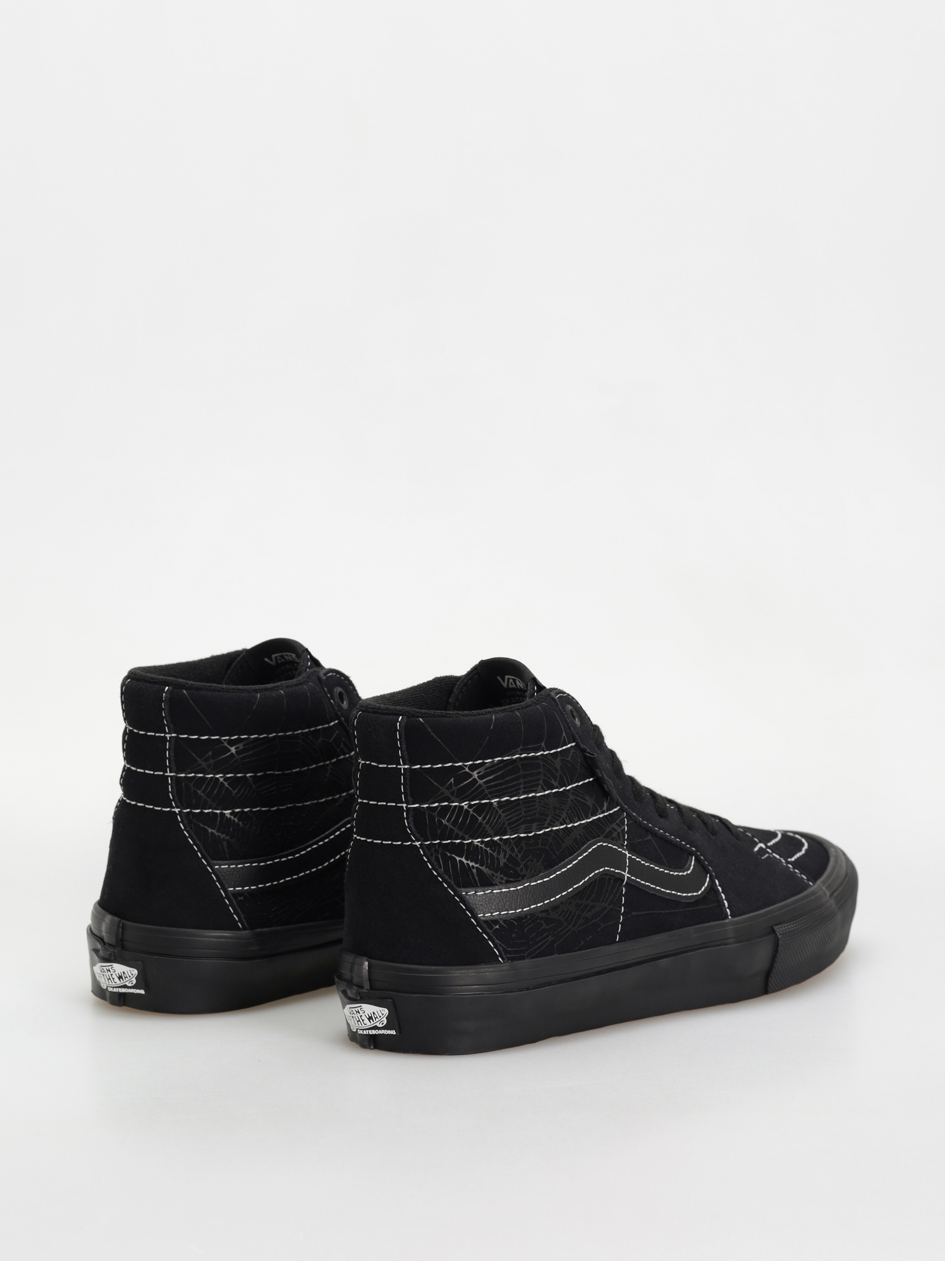 Vans Skate Sk8 Hi Cipők (web dark grey/black)