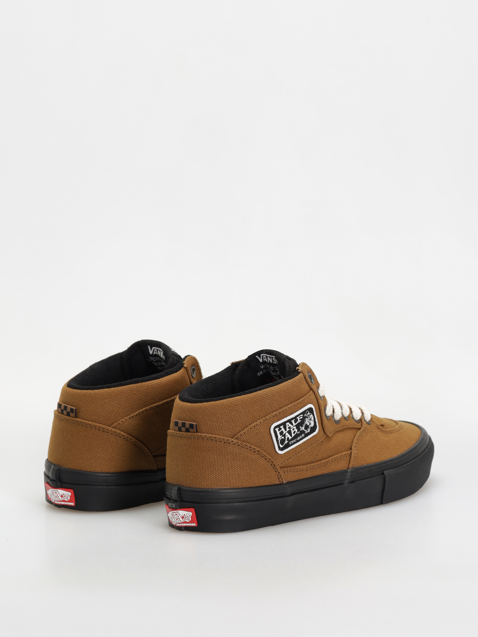 Vans Skate Half Cab Cipők (duck canvas golden brown/black)