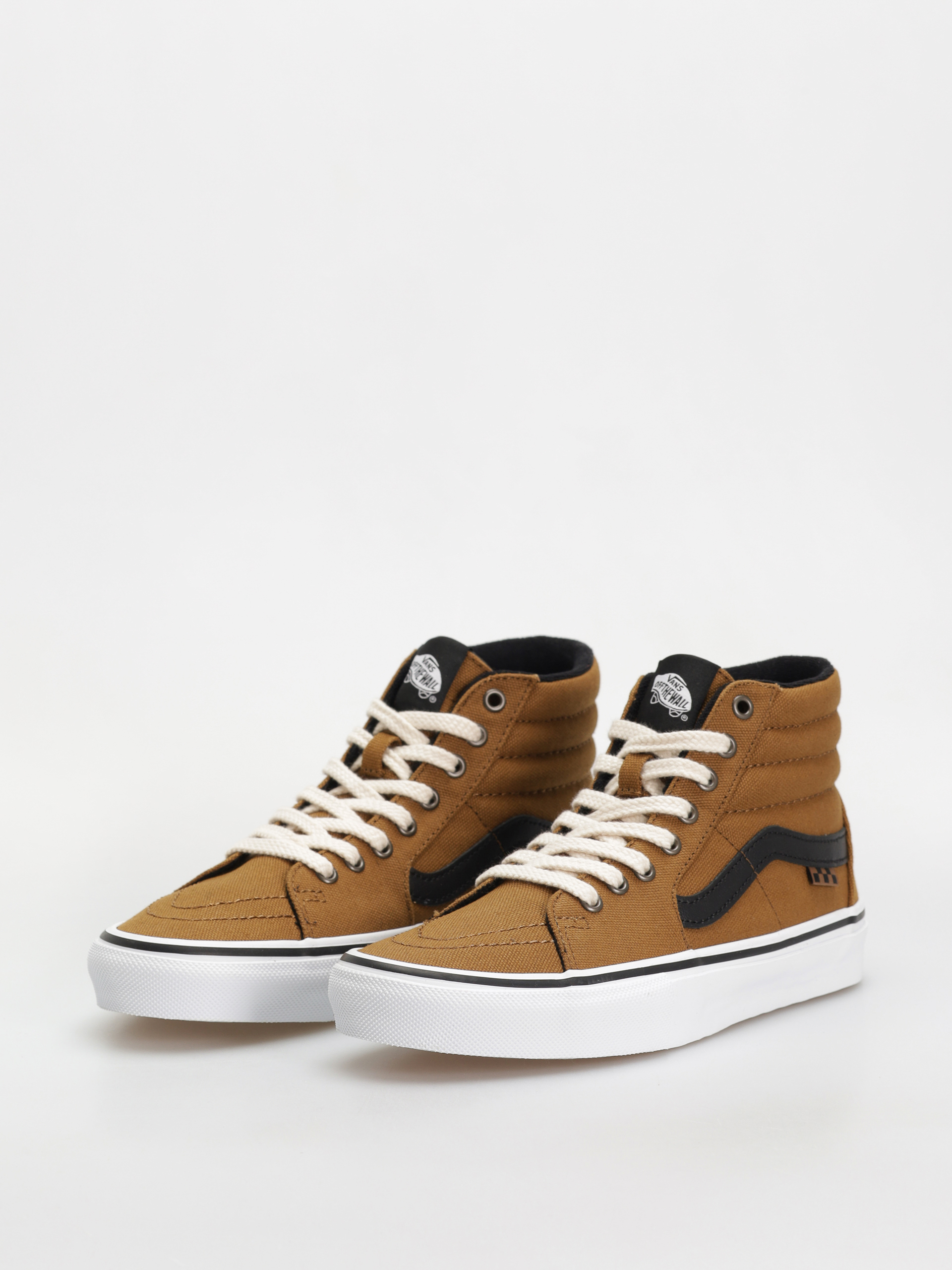 Vans Skate Sk8 Hi Cipők (duck canvas golden brown)