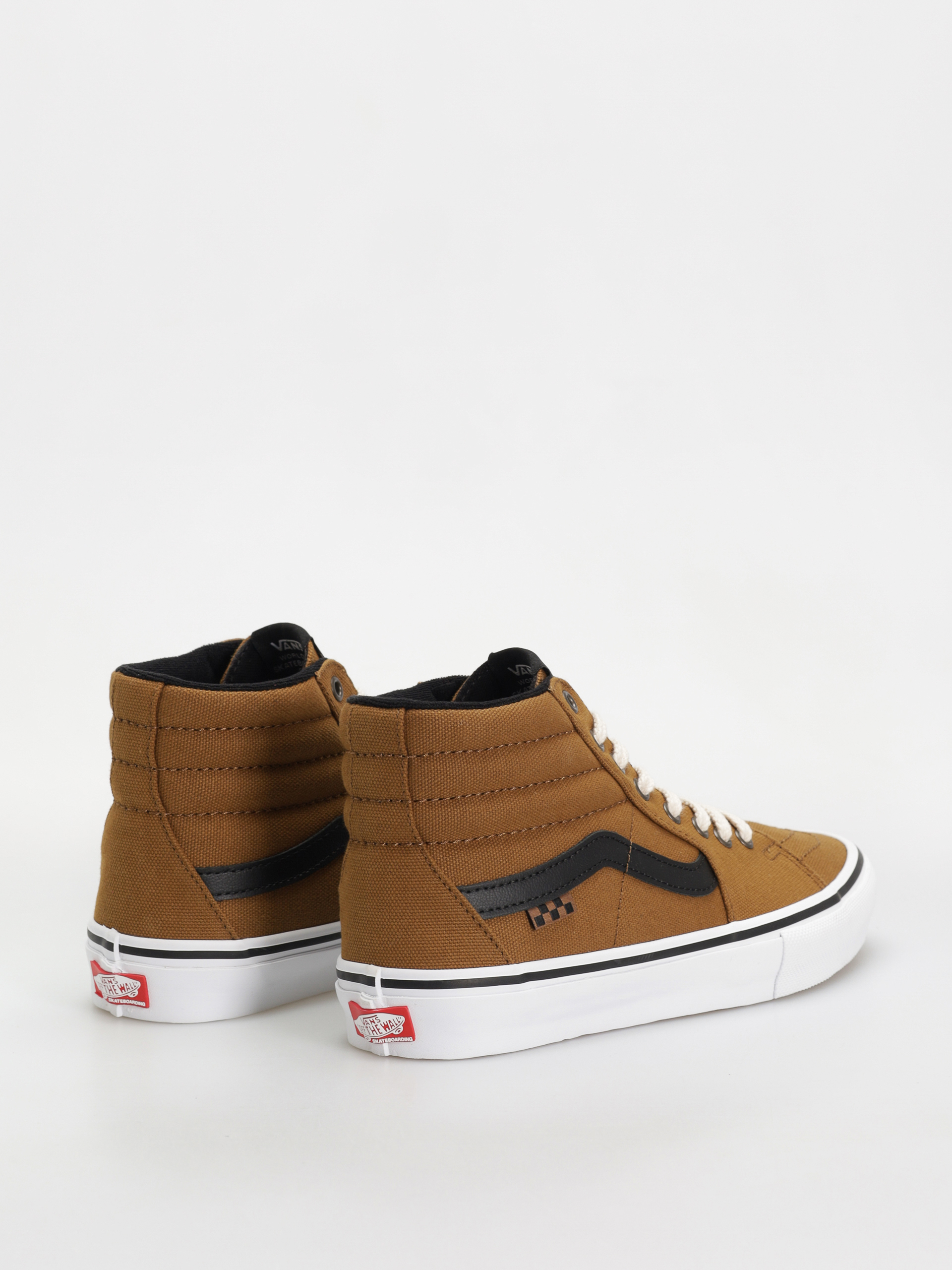 Vans Skate Sk8 Hi Cipők (duck canvas golden brown)