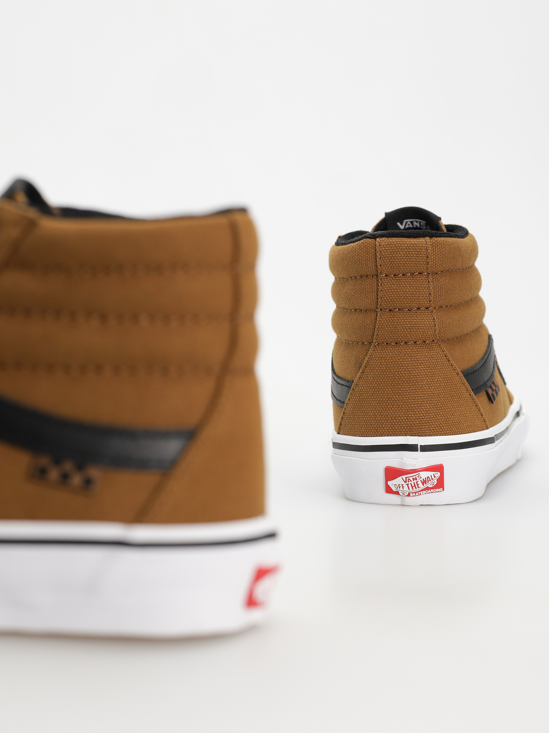 Vans Skate Sk8 Hi Cipők (duck canvas golden brown)