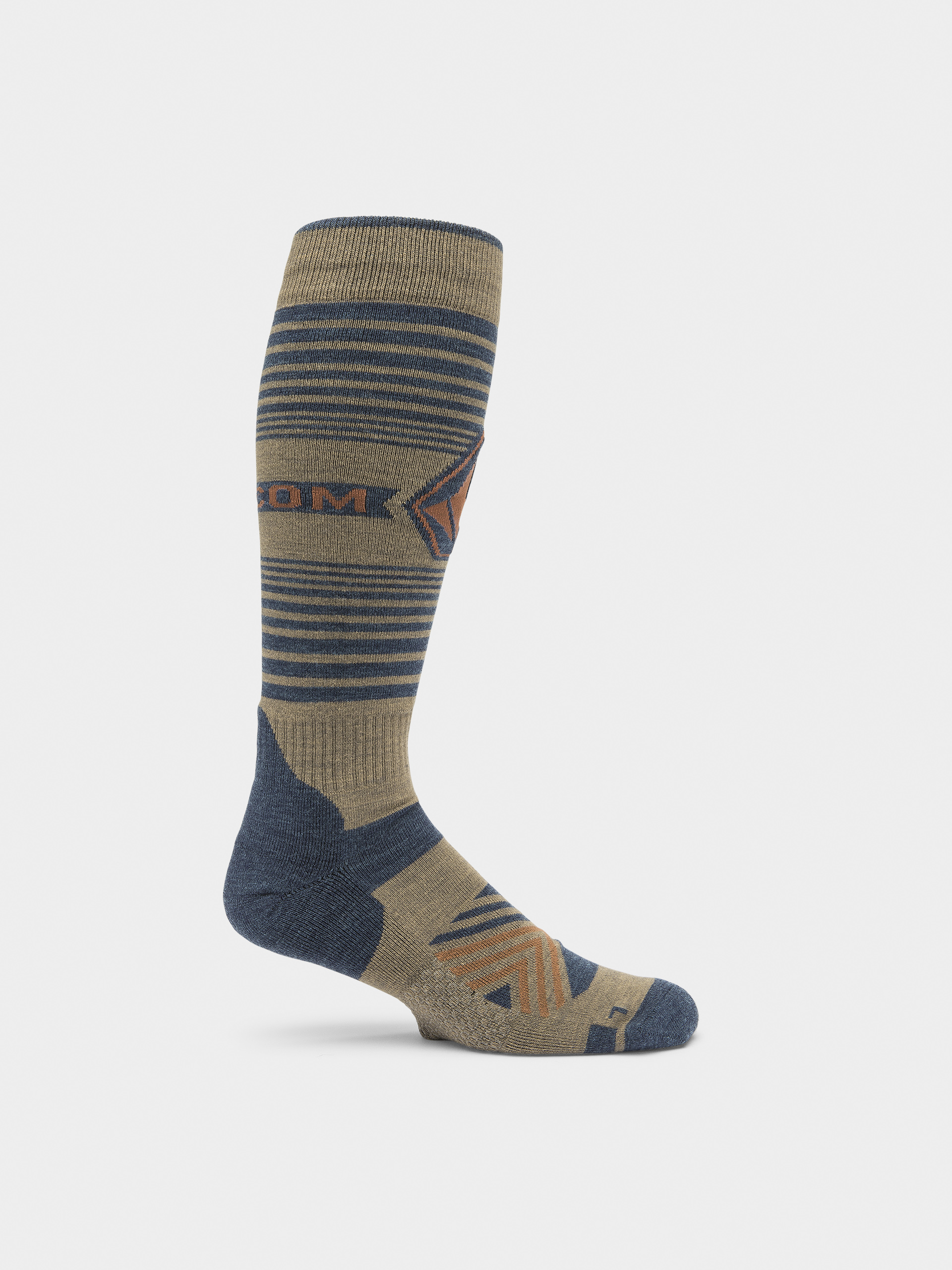 Zokni Volcom Horizon Wool Blend Otc (chestnut brown)