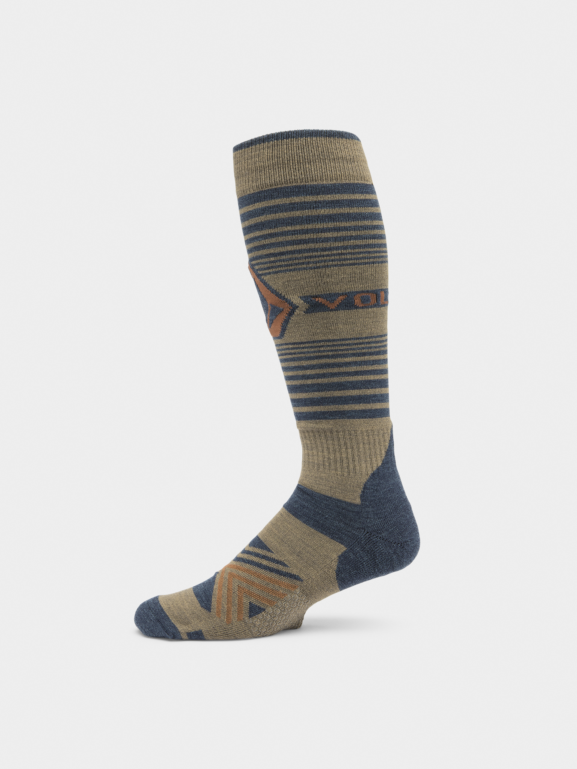 Zokni Volcom Horizon Wool Blend Otc (chestnut brown)