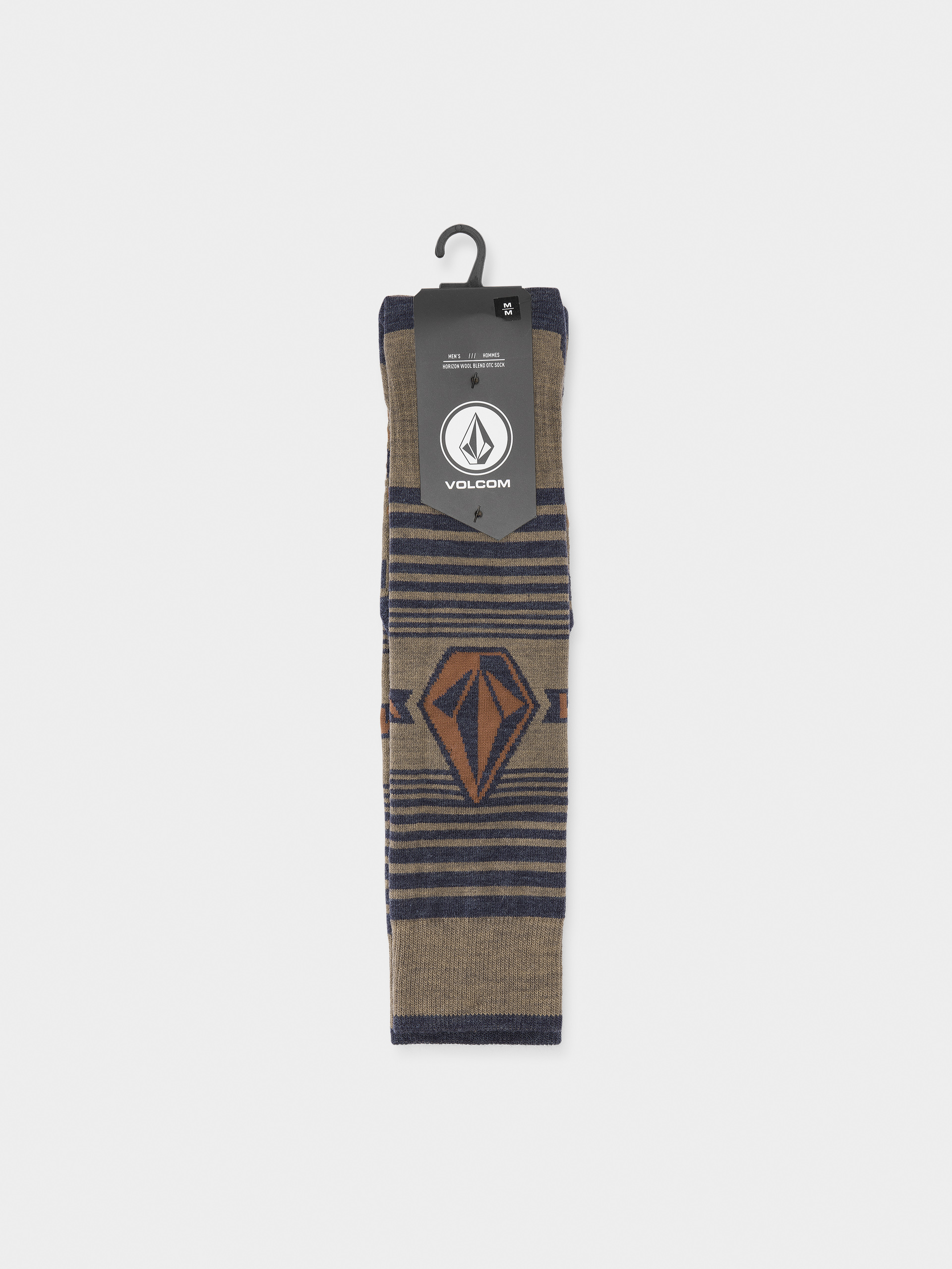 Zokni Volcom Horizon Wool Blend Otc (chestnut brown)