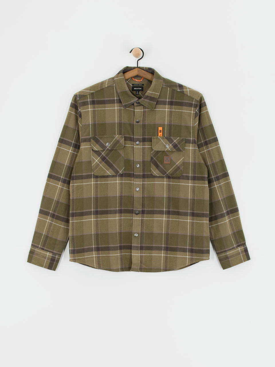 Ing Brixton Builders Bowery Str Wr Ls (dill/olive surplus/washed blac)